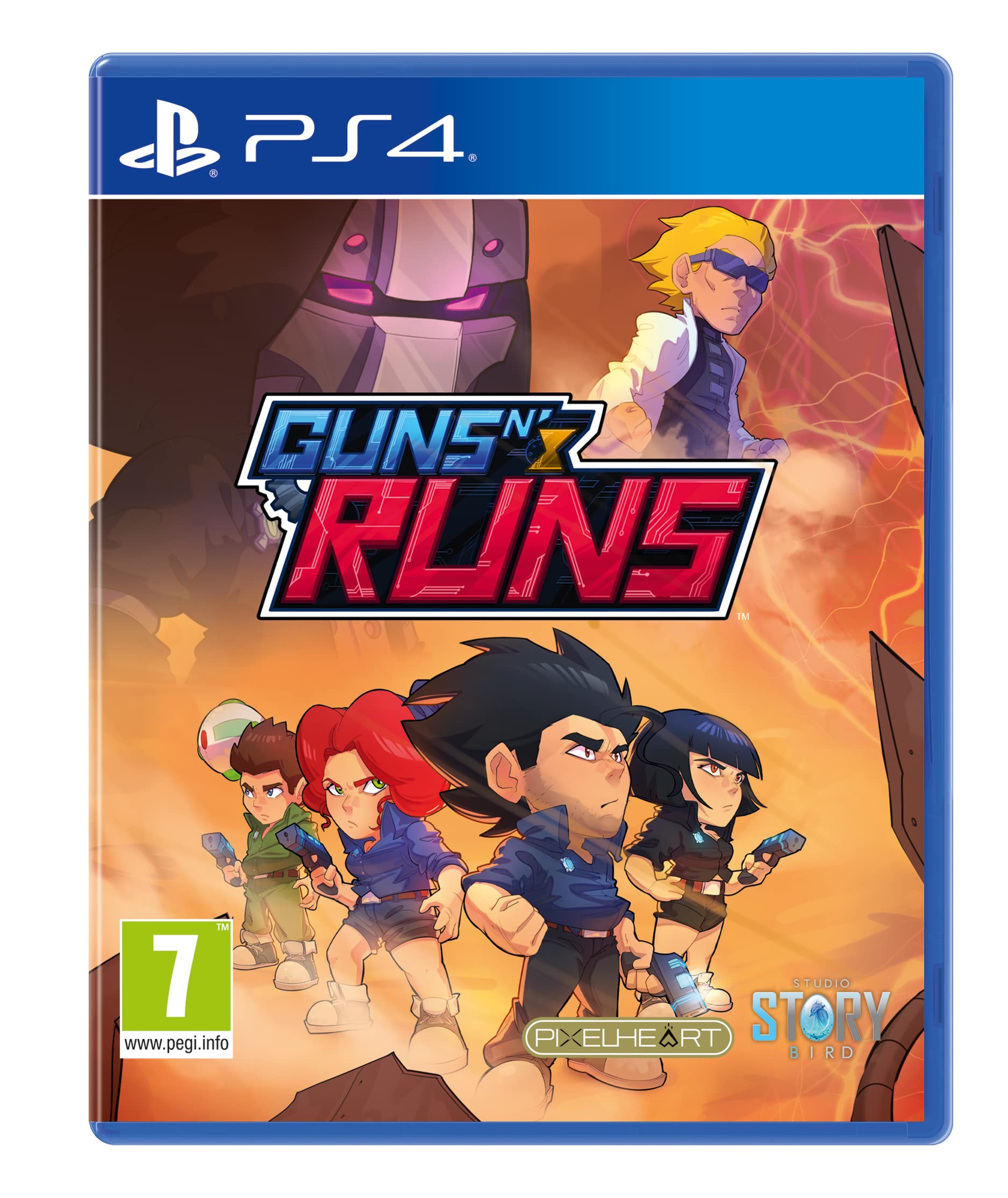 Guns N' Runs - Action-Adventure Game for PlayStation 4 | Intense Shooter Experience for PS4 Gamers | Perfect for Multiplayer Battles & Solo Campaigns