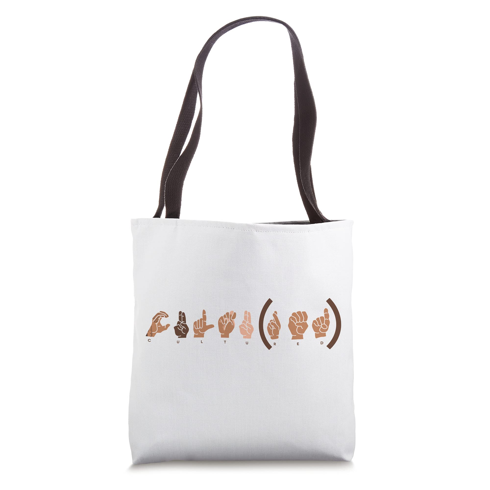 (RED) x Jessie Lipscomb CULTU(RED) Tote Bag - Stylish & Durable Canvas Shopping Bag for Women - Perfect for Groceries, Beach Trips & Everyday Use
