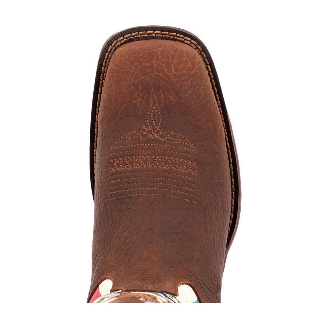 Rebel Mexico Flag Western Boots for Men & Women - Stylish Cowboy Boots with Mexican Flag Design - Perfect for Rodeo, Country Music Festivals & Western Fashion