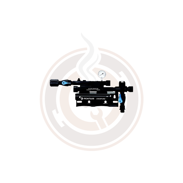 Everpure QC7i Twin Filter Head EV927222 - High Capacity Water Filtration System for Home & Commercial Use | Perfect for Refrigerators, Ice Makers & Under Sink Installation