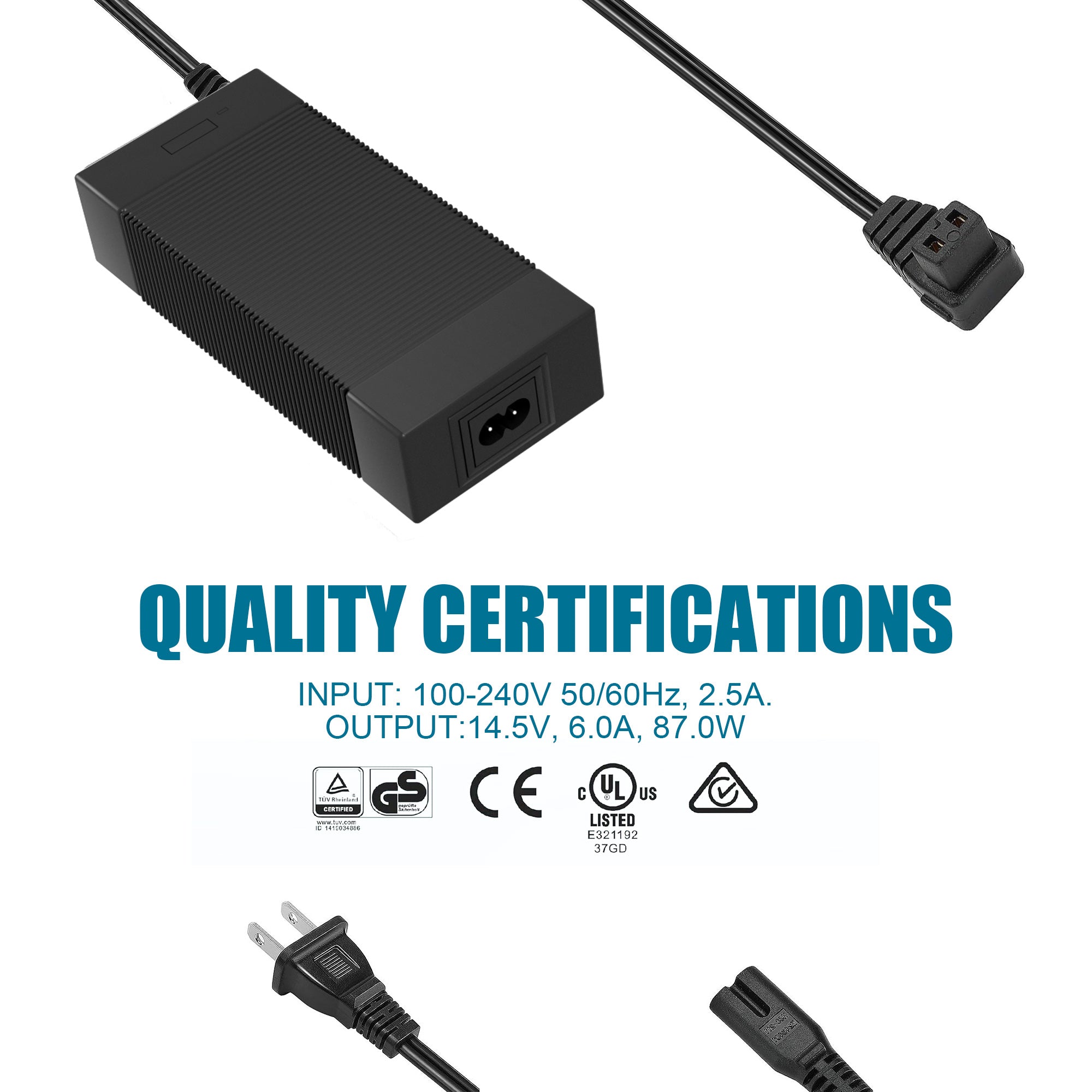 Original Title: AC Adapter for Tesla Fridge Freezer   Optimized Title: Universal AC Power Adapter for Tesla Refrigerator & Freezer - Compatible with Tesla Car Fridge, Camping, Road Trips & Outdoor Adventures