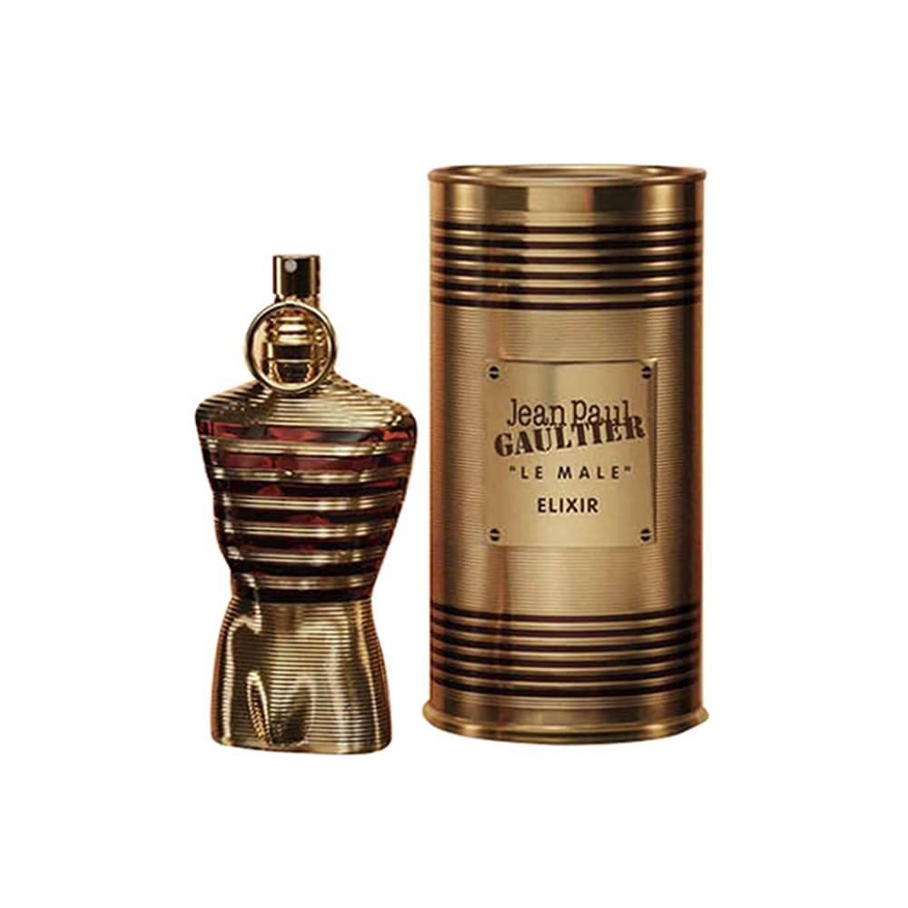 Le Male Elixir by Jean Paul Gaultier for Men - 4.2 oz Eau de Parfum Spray | Luxury Cologne for Date Night & Special Occasions