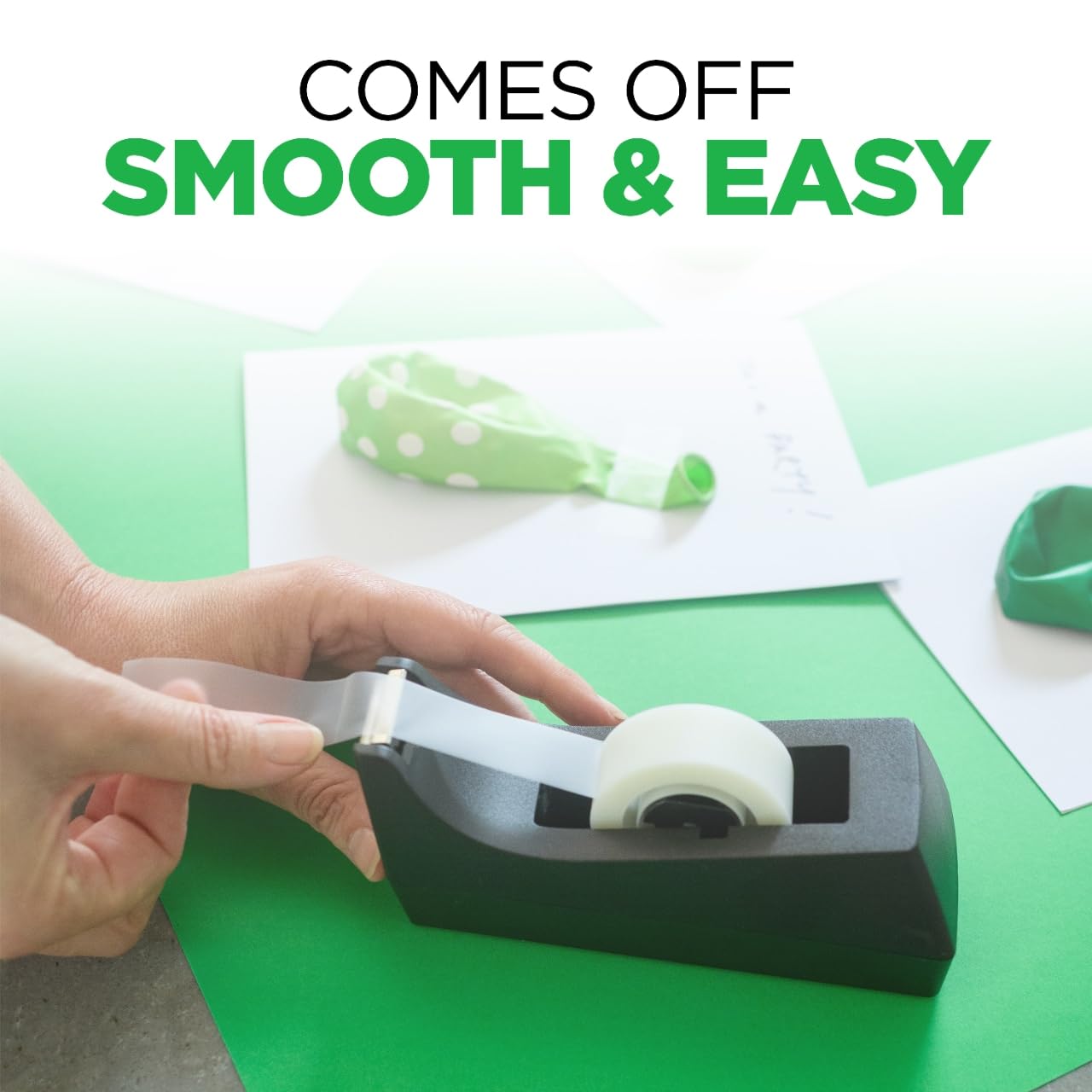 Scotch C-38 Desktop Tape Dispenser - Clear Adhesive Tape Holder for Office, School & Home Use - Perfect for Wrapping, Sealing & Organizing Documents