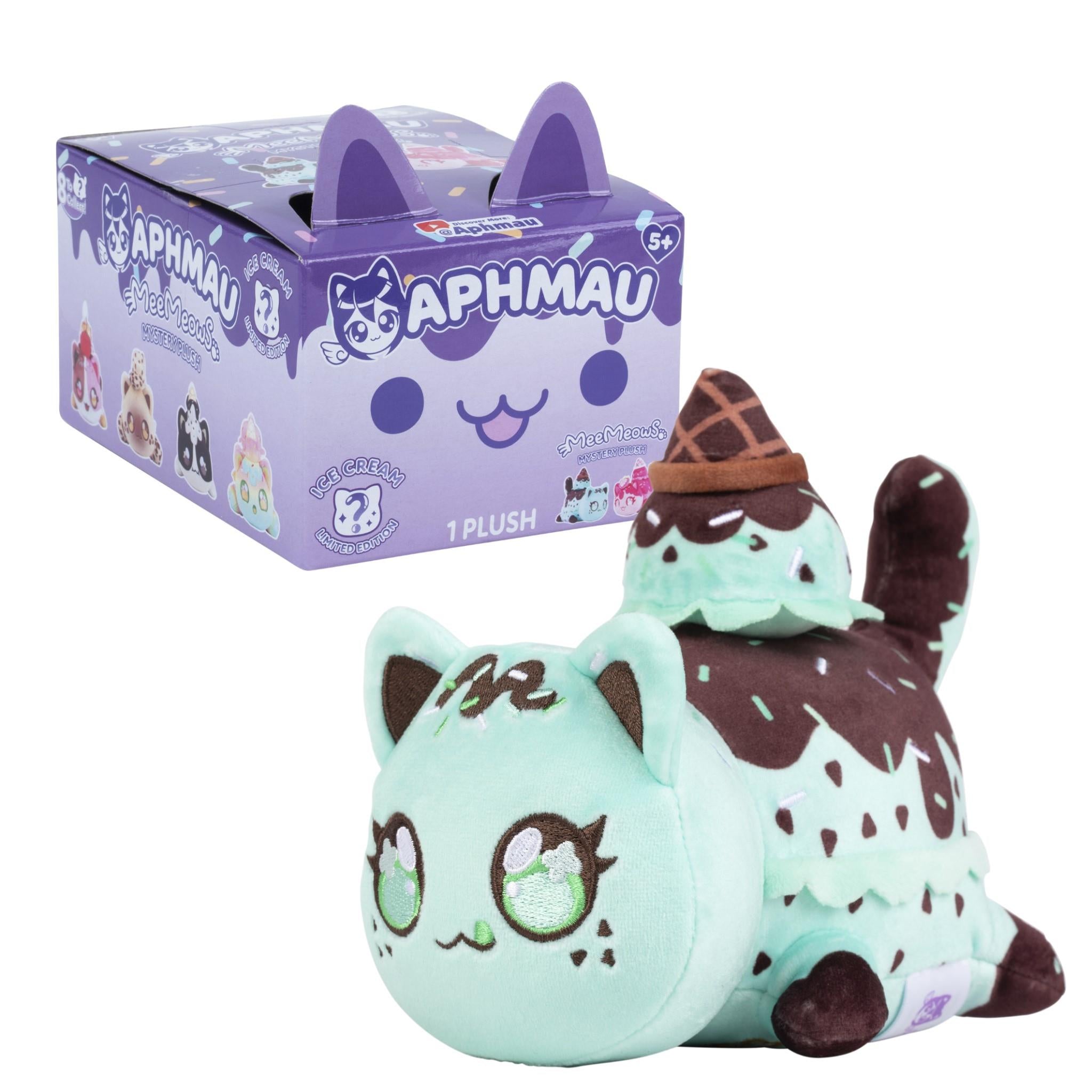 Aphmau MeeMeows Series 6 Mystery Ice Cream Blind Box Collectible Toy - Fun Surprise for Kids & Collectors - Perfect for Birthday Gifts & Party Favors