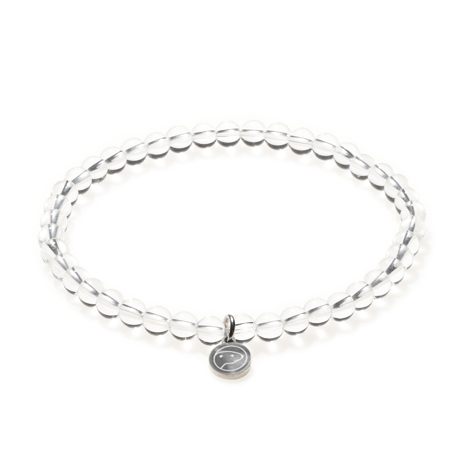 Clear Quartz Healing Bracelet for Women - Mini Crystal Energy Stone Wristband for Meditation, Yoga & Positive Vibes