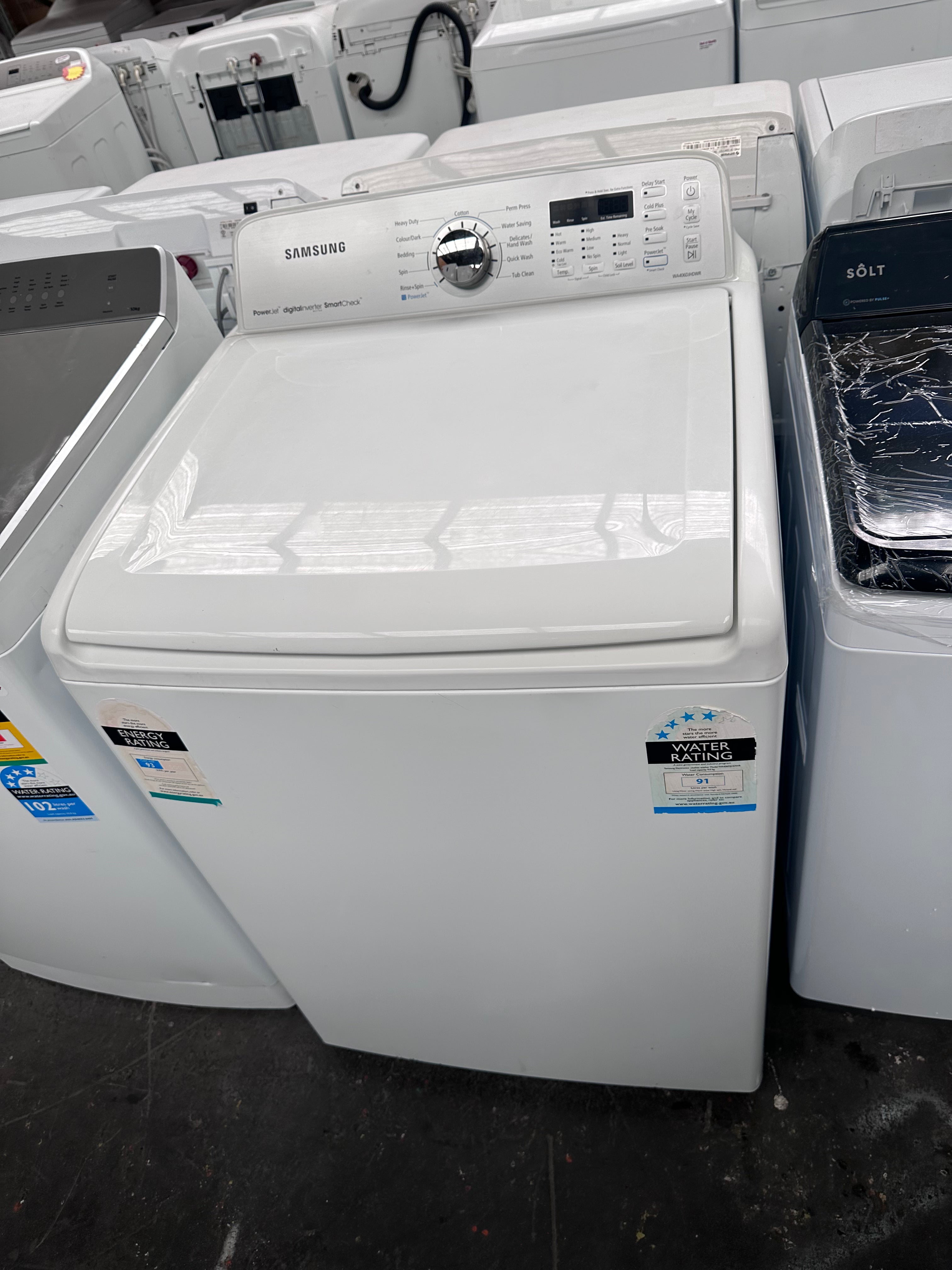 Refurbished Samsung 9kg Top Load Washing Machine - Energy Efficient Laundry Solution for Small Homes & Apartments | Perfect for Compact Spaces