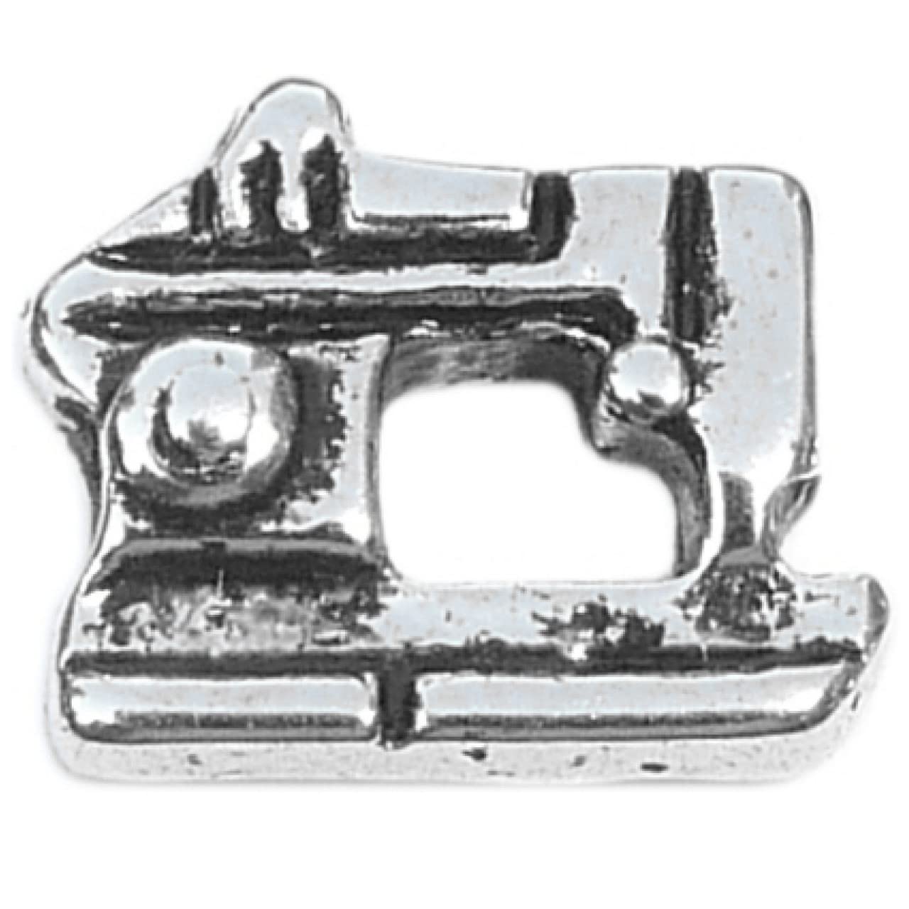 Premium Sewing Machine Floating Locket Charm - Vintage Style Jewelry for Crafters & Sewing Enthusiasts - Perfect Gift for DIY Lovers, Fashion Accessories & Keepsakes