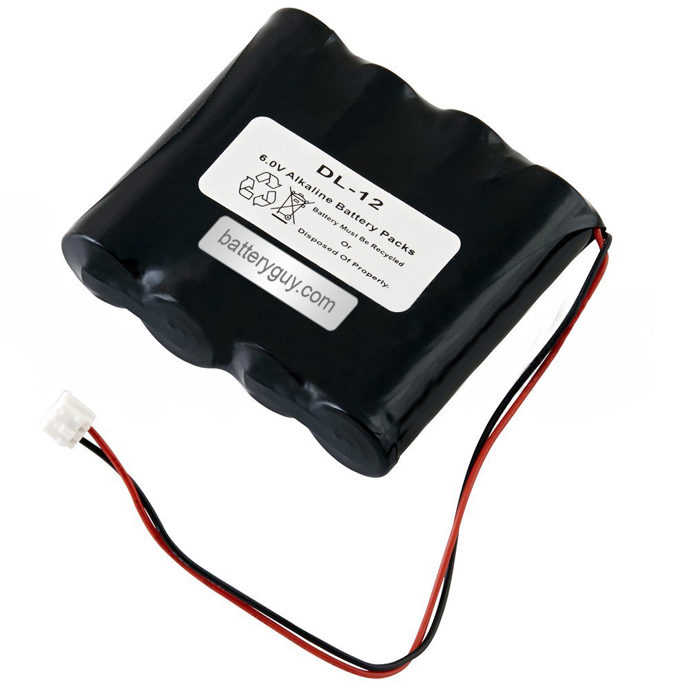 884952 Door Lock Replacement 6V 2200mAh Alkaline Battery - Compatible with Smart Locks & Security Systems - Long-Lasting Power for Home & Office Use