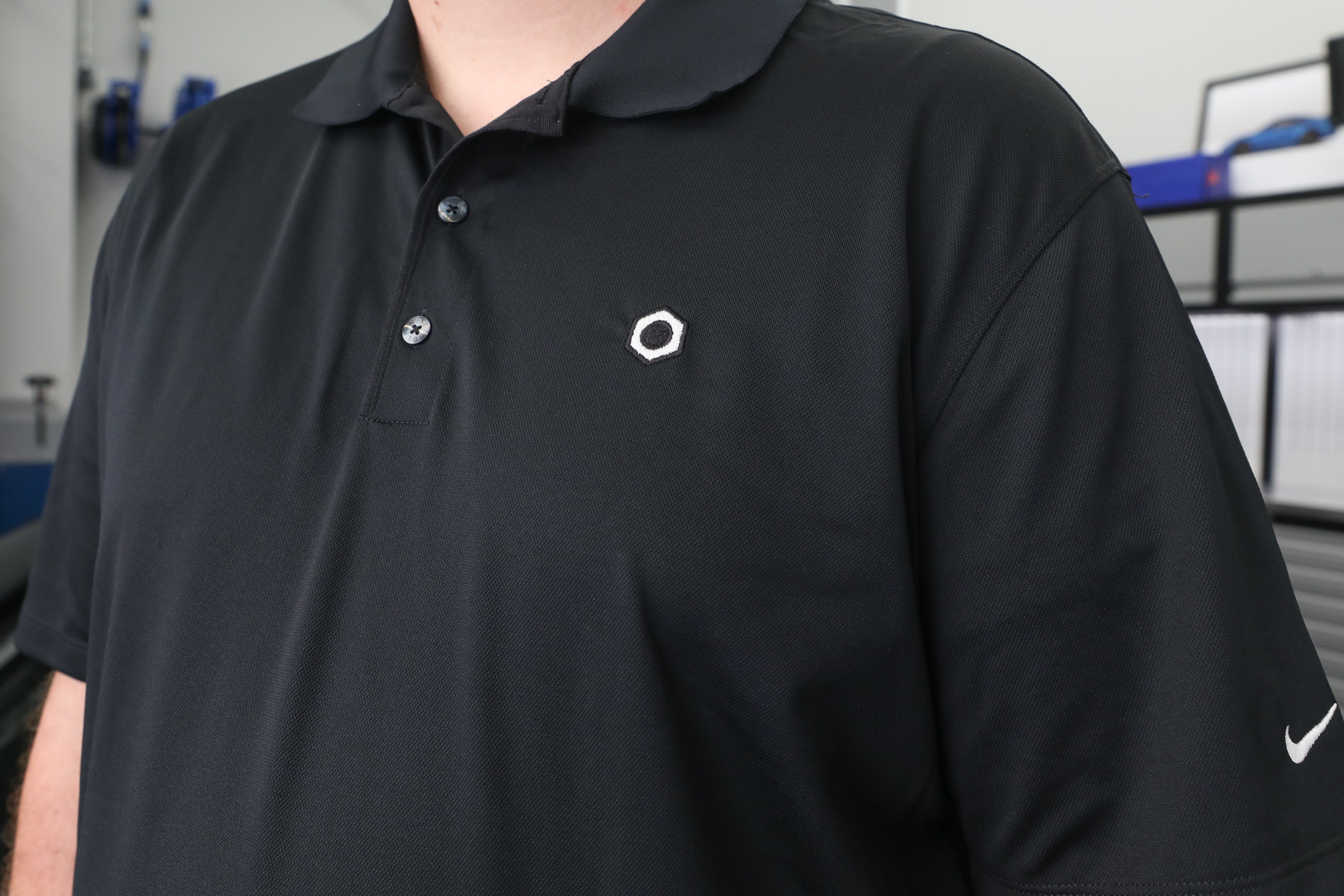 Nike Men's Minimal Hex Polo Shirt - Breathable & Comfortable Golf & Casual Wear for Everyday Use