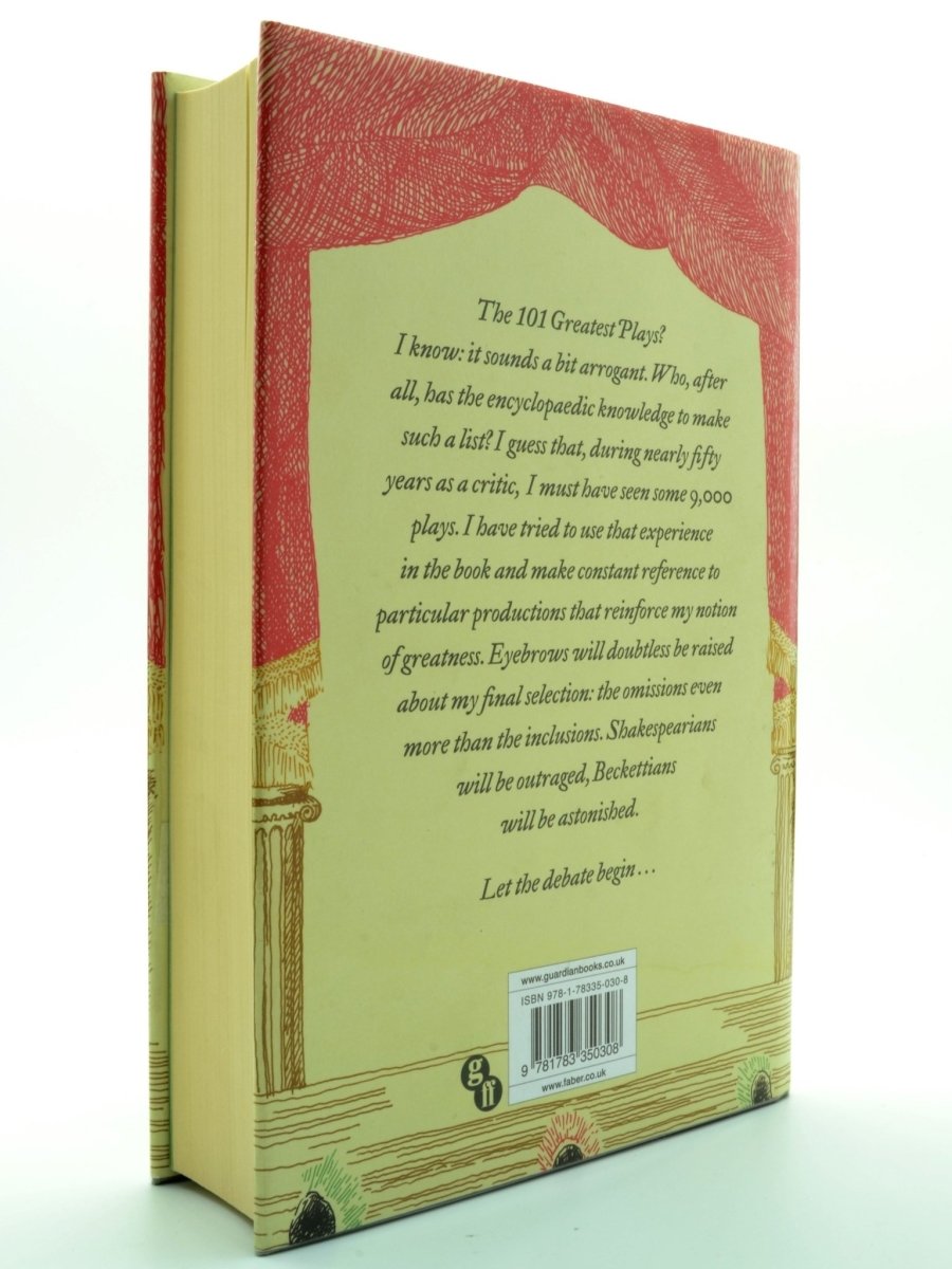 Billington, Michael - The 101 Greatest Plays from Antiquity to the Present - SIGNED First Edition | Theater History Book for Drama Students & Play Enthusiasts | Perfect for Study, Gift & Collecting