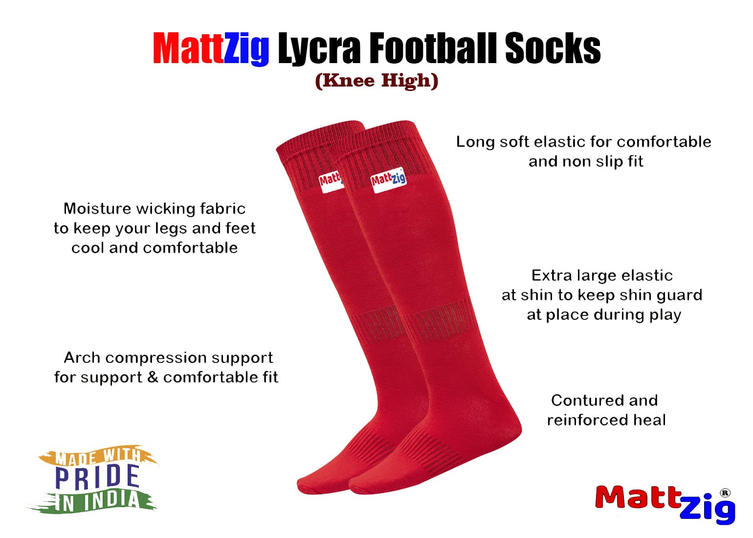 MattZig Football Kit - Complete Soccer Jersey Set for Men & Youth - Perfect for Training, Matches & Team Sports