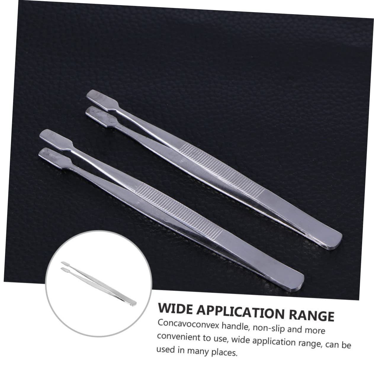 Premium 3-Piece Stainless Steel Eyelash Tweezer Set - Professional Lash Extension Tools for Precise Application | Ideal for Salon, Home Use & DIY Eyelash Kits | Includes Curved, Straight & Angled Tweezers for Perfect Lash Extensions Every Time