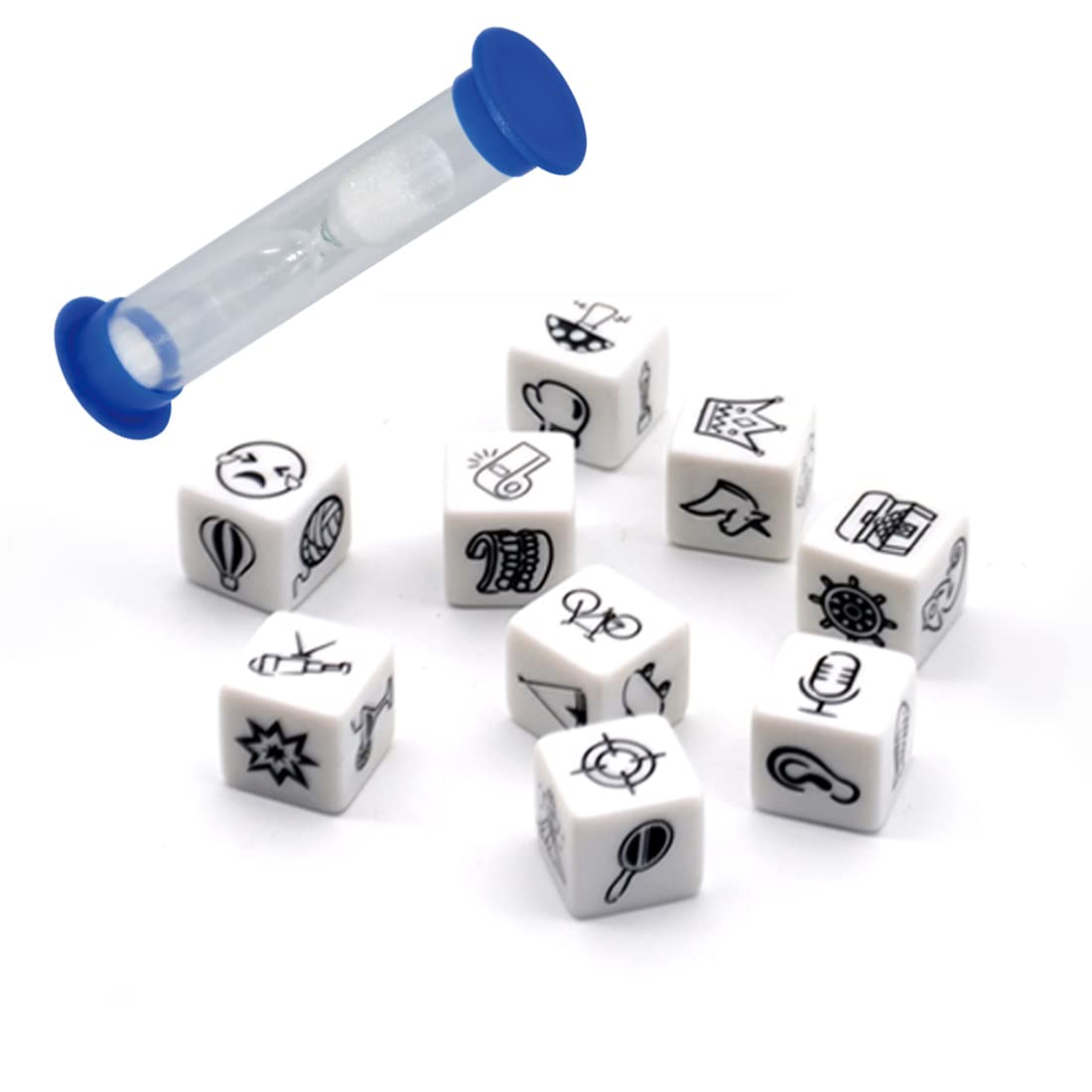 Happy Story 9 Cubes Bundle Set - Creative Word & Story Dice Game for Kids with 4 Models & 54 Images | Unlimited Story Combinations | Educational Imaginative Play Toy for Family Game Night & Classroom Activities