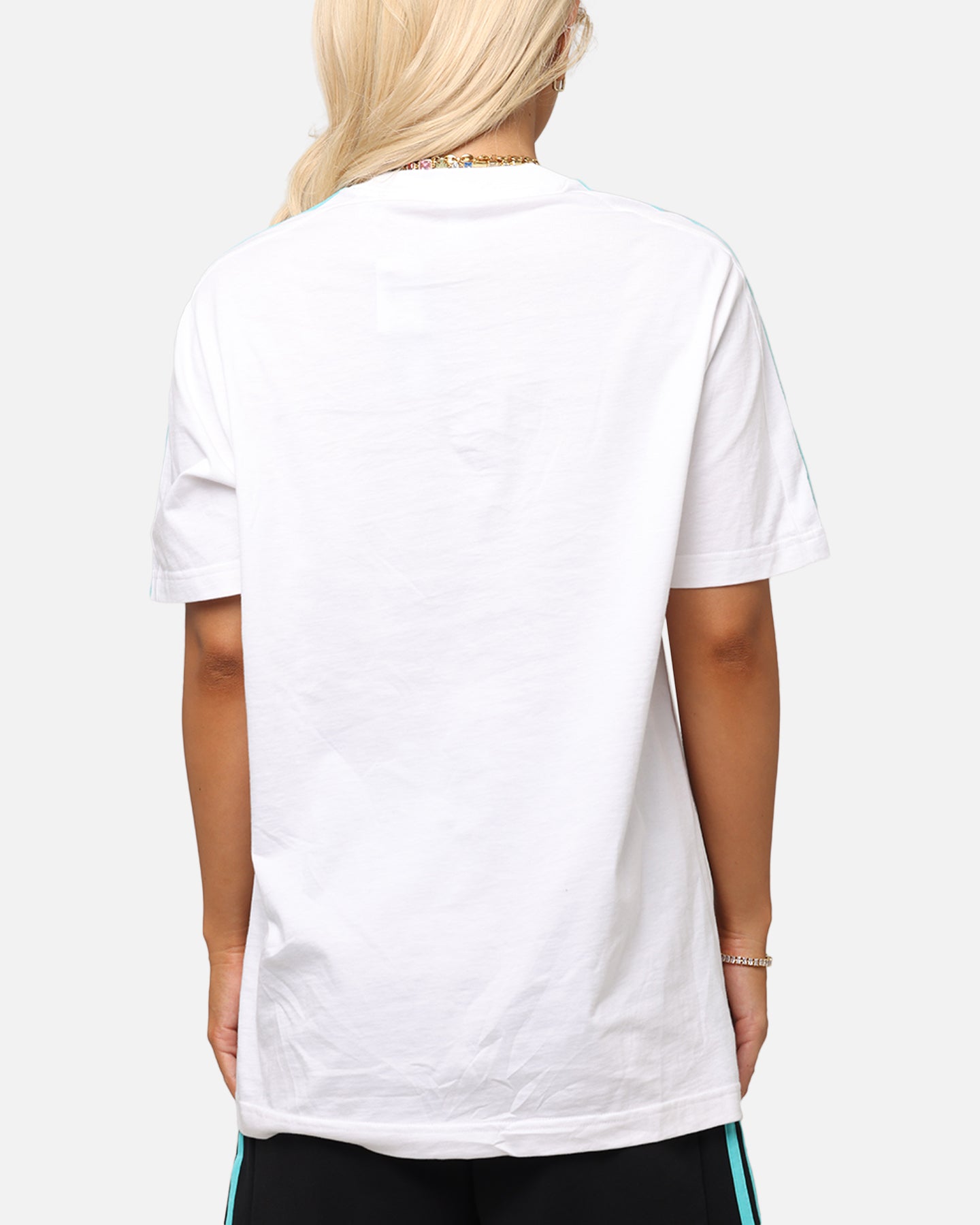 Adidas x Mercedes AMG Petronas Formula One F1 DNA T-Shirt for Men - White Cotton Crew Neck Tee - Motorsport Fan Apparel for Racing Enthusiasts