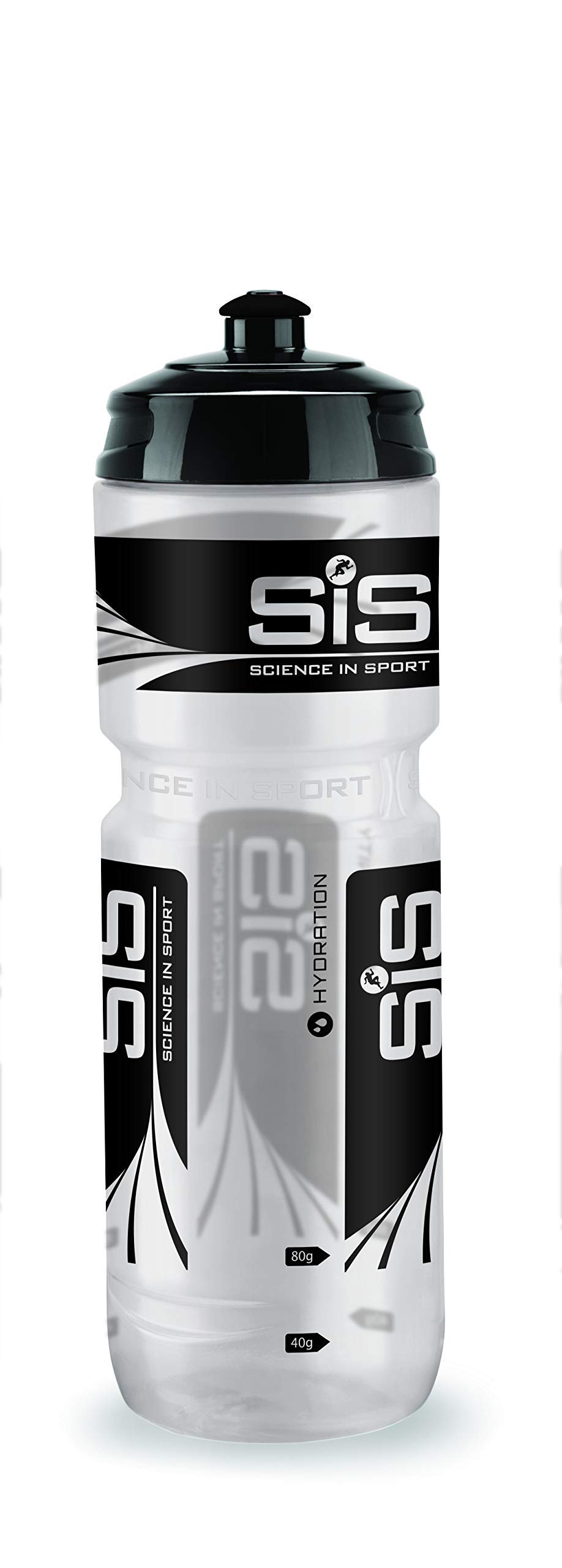SCIENCE IN SPORT 27oz Narrow Neck Sports Water Bottle for Cycling, Running & Endurance Training - Leakproof Squeeze Bottle with Clear Design - Perfect for Gym, Marathon & Outdoor Activities