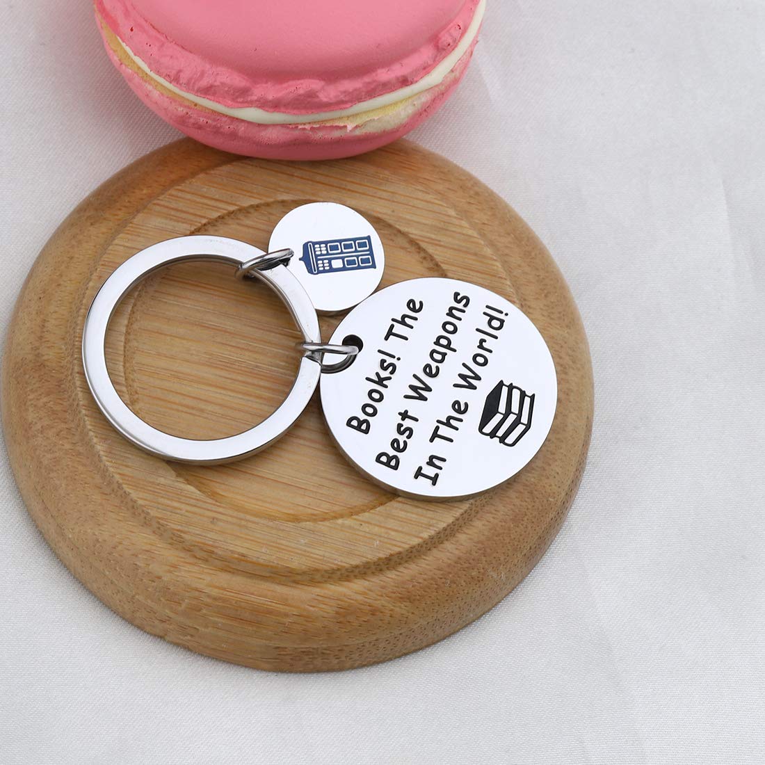 CHOORO Doctor Keychain Book Keyring - Best Weapon Keychain Gift for Doctors, Nurses & Medical Students - Perfect for Scrubs, White Coats & Backpacks