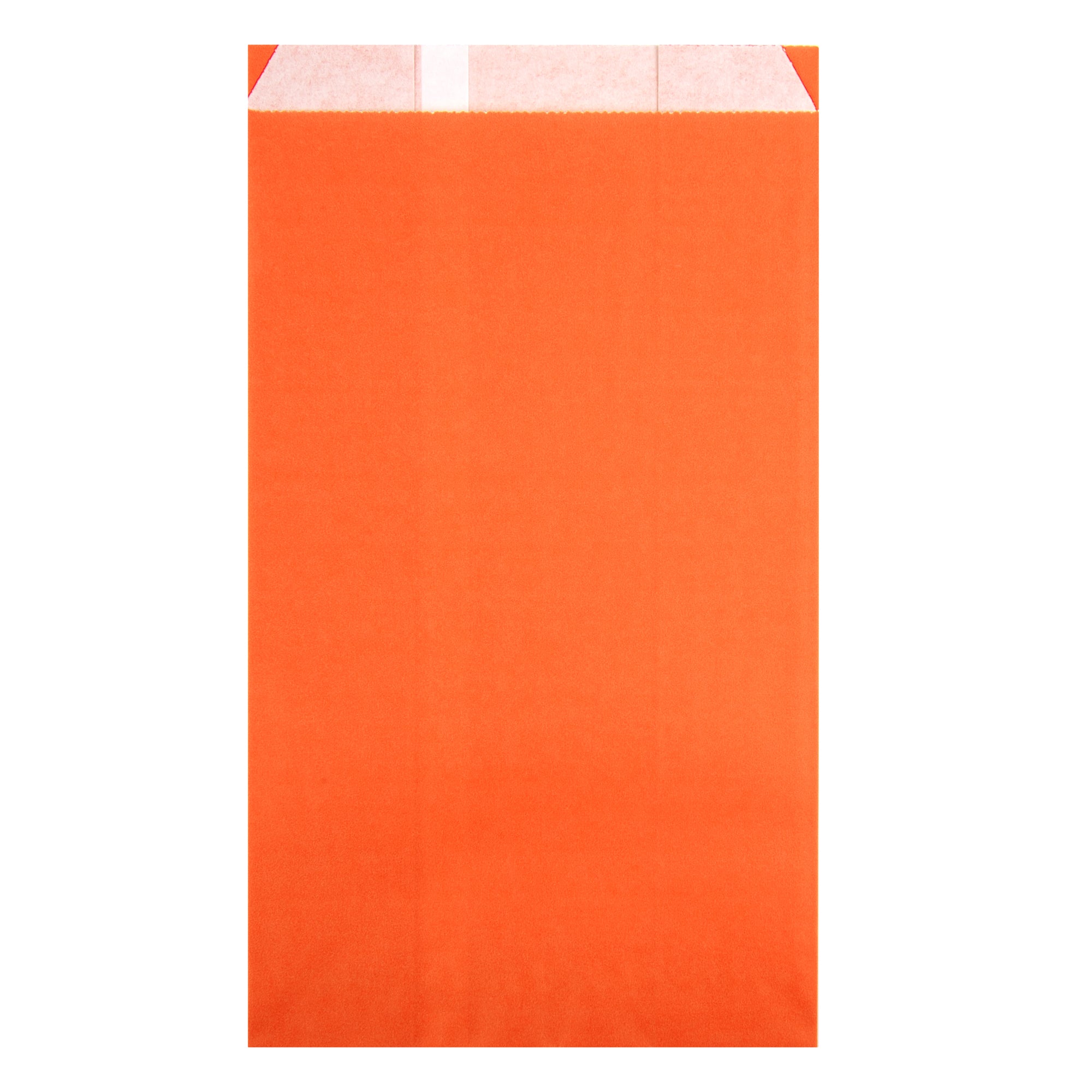Eco-Friendly Orange French Fry & Snack Bags - 5x3x8.75 Inches (100 Count) - Perfect for Parties, Fast Food, and Takeout