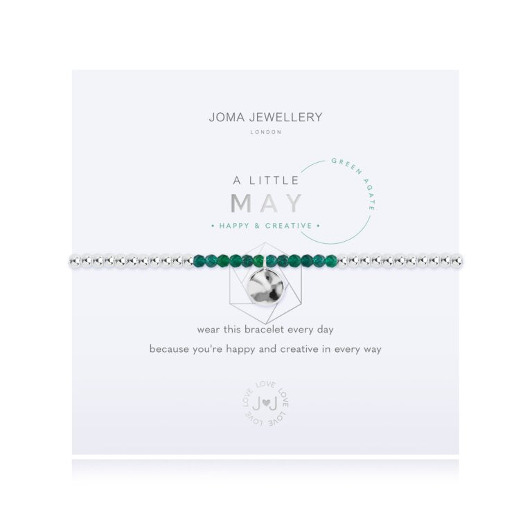 Joma Jewelry Birthstone Bracelet - Personalized May Birthstone Bracelet for Women, Gifts for Mom, Sister, Daughter | Perfect for Birthdays, Anniversaries, Mother's Day