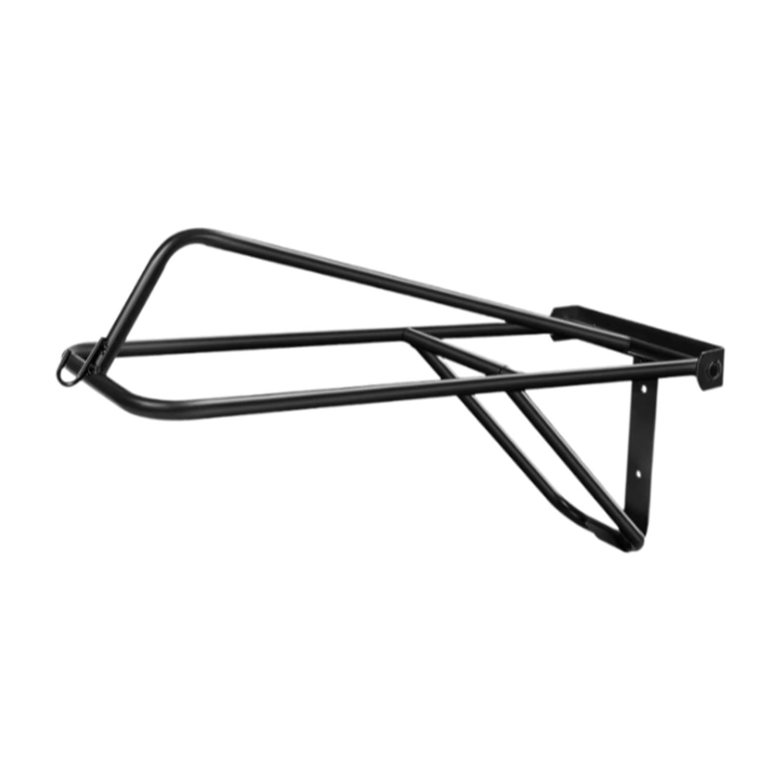 Amagogo Folding Horse Saddle Rack - Wall Mounted Saddle Storage Stand for Barn & Tack Room - Durable Black Saddle Pad Organizer | Perfect for Equestrian Gear Organization & Stable Accessories