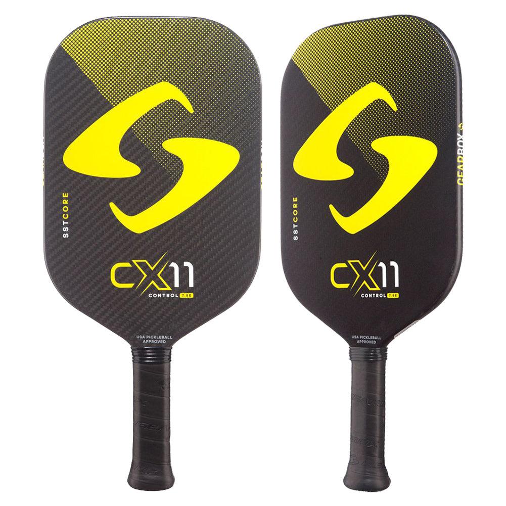 CX11E Control 7.8oz Pickleball Paddle - Premium Yellow Pickleball Racket for Adults - Perfect for Outdoor & Indoor Court Games, Tournaments and Recreational Play