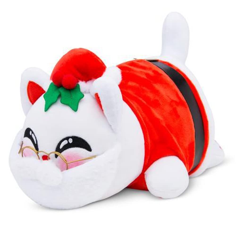 Adorable Cat Plush Toy - Meemeows Cartoon Stuffed Animal, Soft & Cuddly Gift for Kids & Cat Lovers (Perfect for Christmas, Birthdays & Bedtime Snuggles)