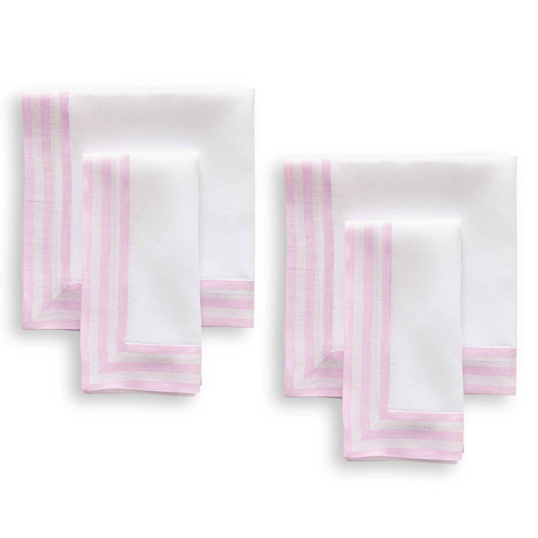 Premium Mila Napkins Set of 4 - Soft & Absorbent Cotton Table Napkins for Dinner Parties, Weddings & Everyday Use