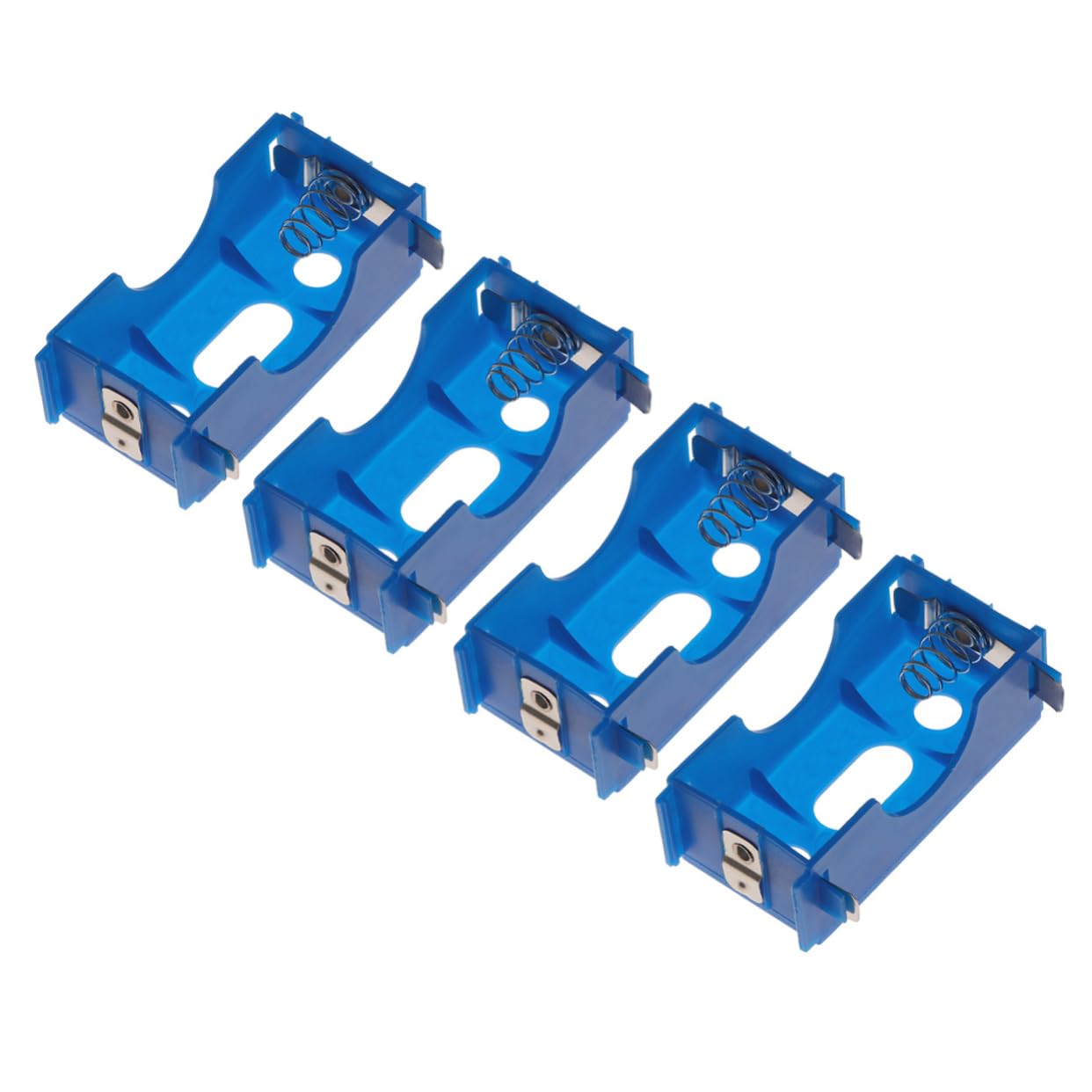 8 Pcs Battery Clip Holders for Science Experiments - Lab Equipment Battery Cases with Secure Cell Teaching Instrument - Perfect for Classroom Labs, DIY Projects & STEM Education