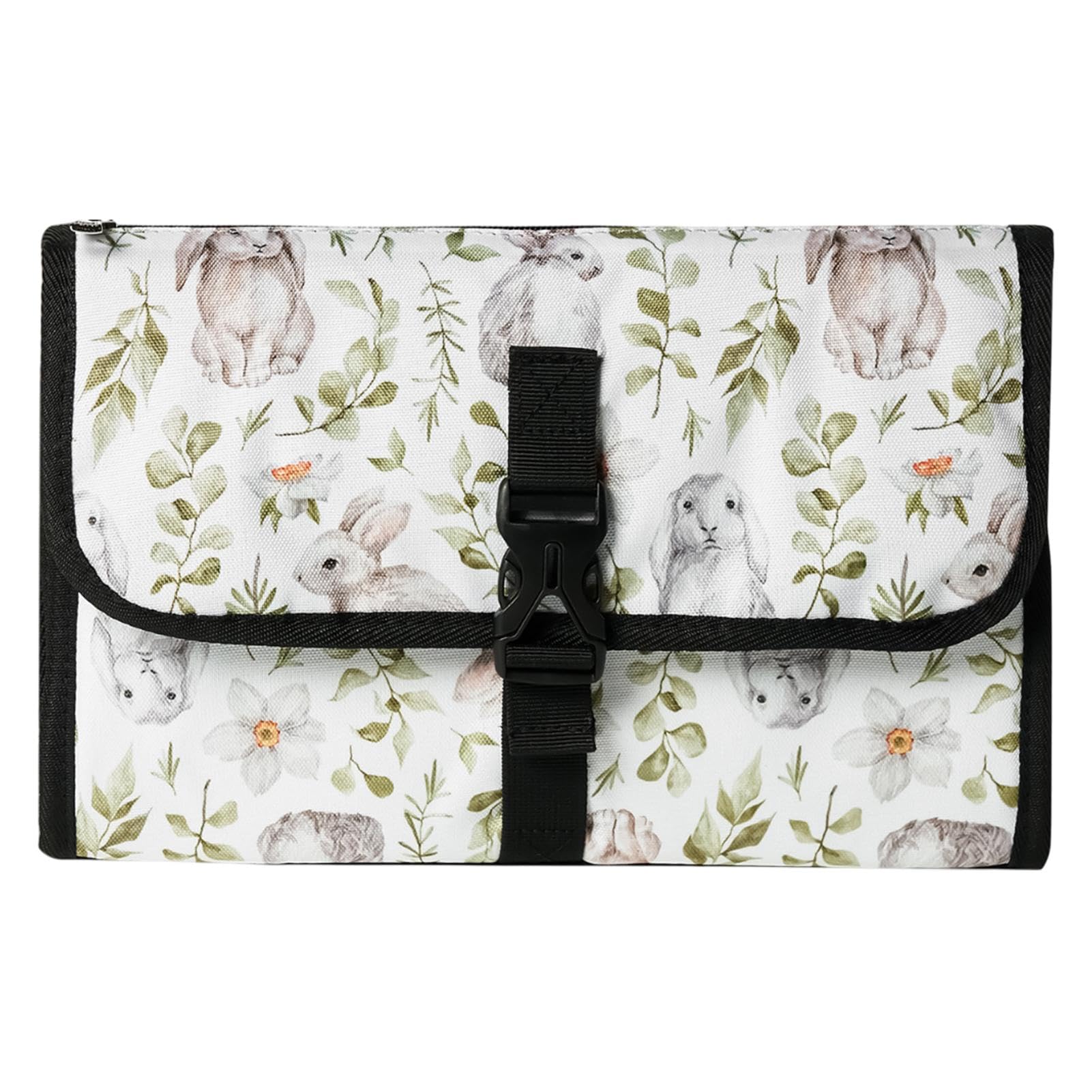 Portable Baby Diaper Changing Pad - Waterproof Foldable Travel Changing Mat for Infants & Toddlers | Compact Diaper Changer Bag for On-the-Go Parents | Perfect for Airplane, Car & Outdoor Use