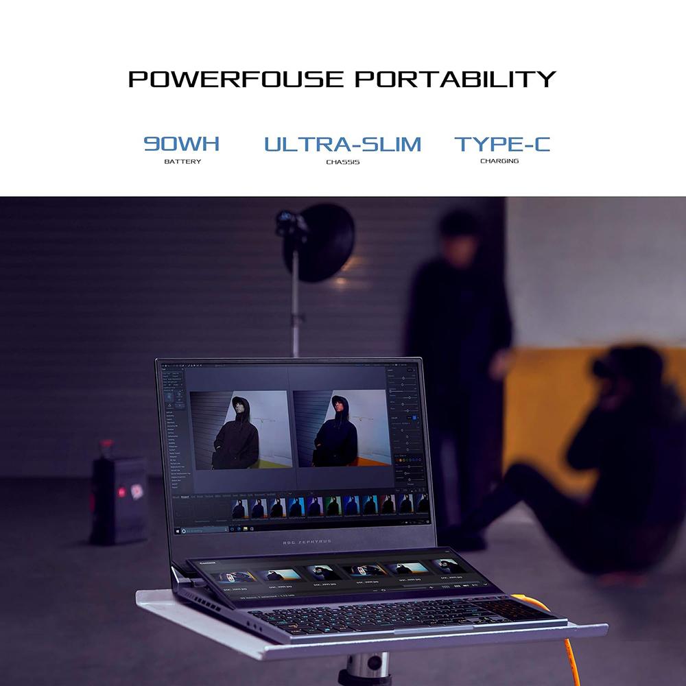 ASUS ROG Zephyrus Duo 15 Gaming Laptop - Intel Core i7-10875H 2.3GHz, 32GB RAM, 2TB SSD, 15.6