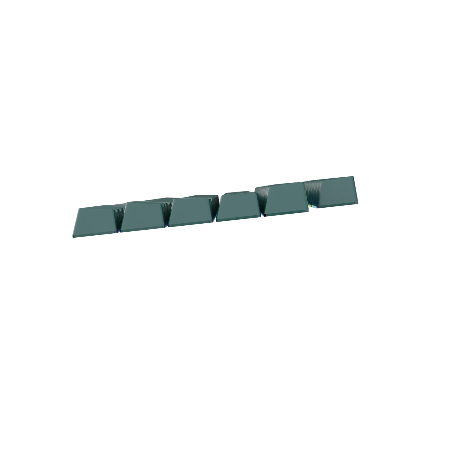 Custom Keycaps for Mechanical Keyboards - Totem Green Design - Durable PBT Material - Perfect for Gaming, Typing & Office Use