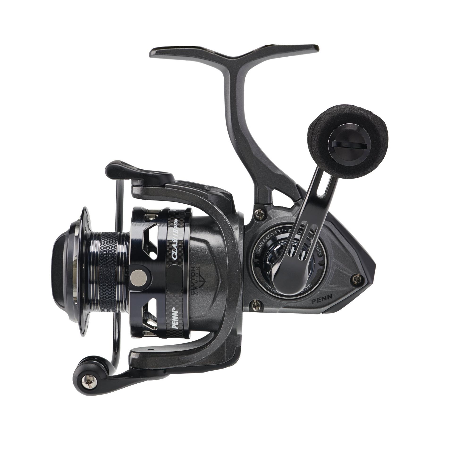 Clash™ II Spinning Reel - High Performance Fishing Reel for Saltwater & Freshwater - Smooth Drag System, Durable Design - Perfect for Bass, Trout & Saltwater Game Fish