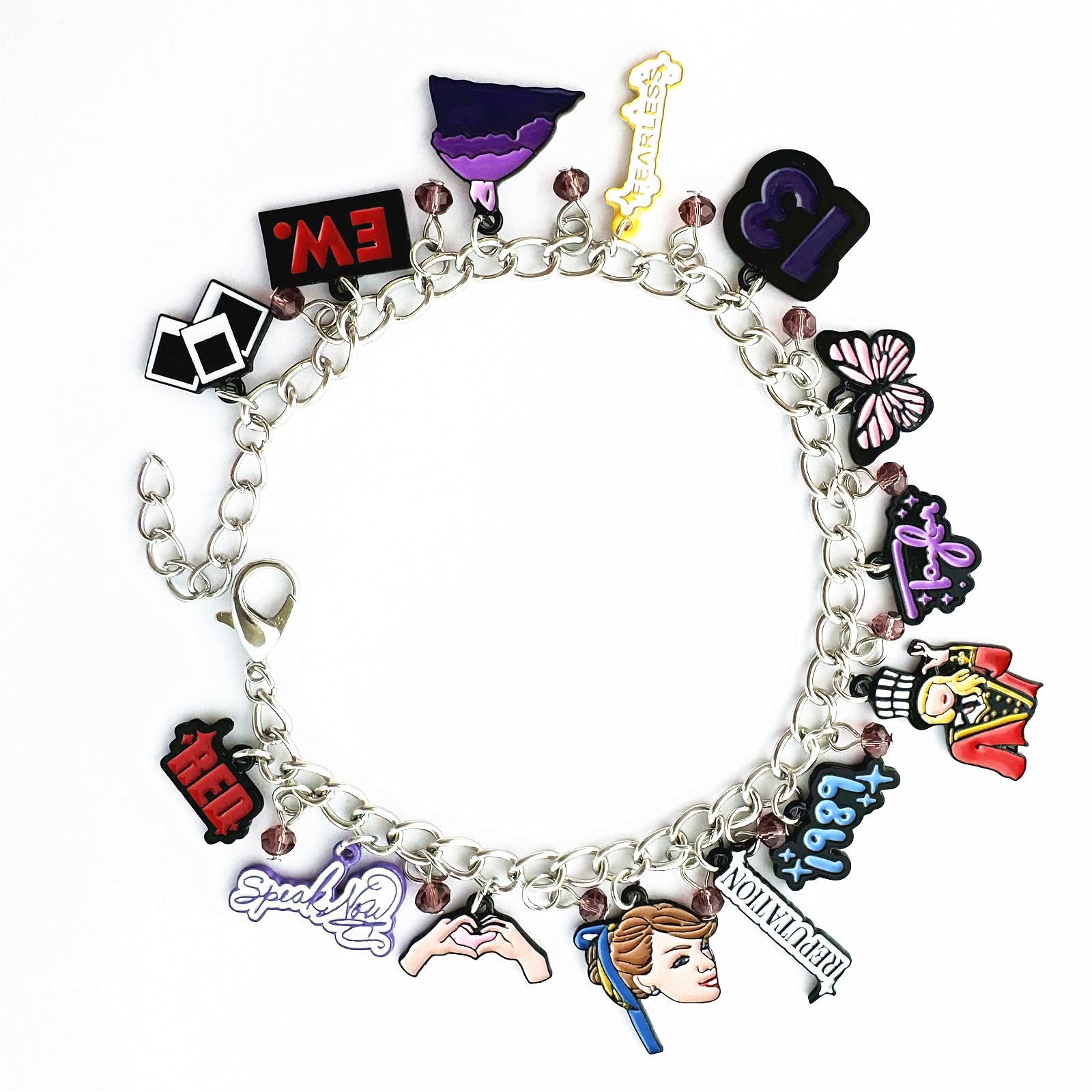 Original Anime Cartoon Charm Bracelet for Men & Women - Stylish Unisex Jewelry Gift for Her, Him, Teens & Kids | Perfect for Cosplay, Birthday, Valentine's Day & Everyday Wear