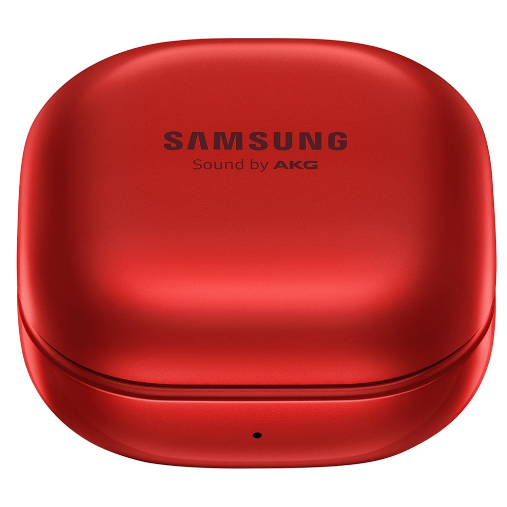 SAMSUNG Galaxy Buds Live SM-R180 Wireless Bluetooth Earbuds with Active Noise Cancelling (ANC) - Renewed Like New Mystic Red Limited Edition - Compatible with iOS & Android - Perfect for Workouts, Commuting & Travel