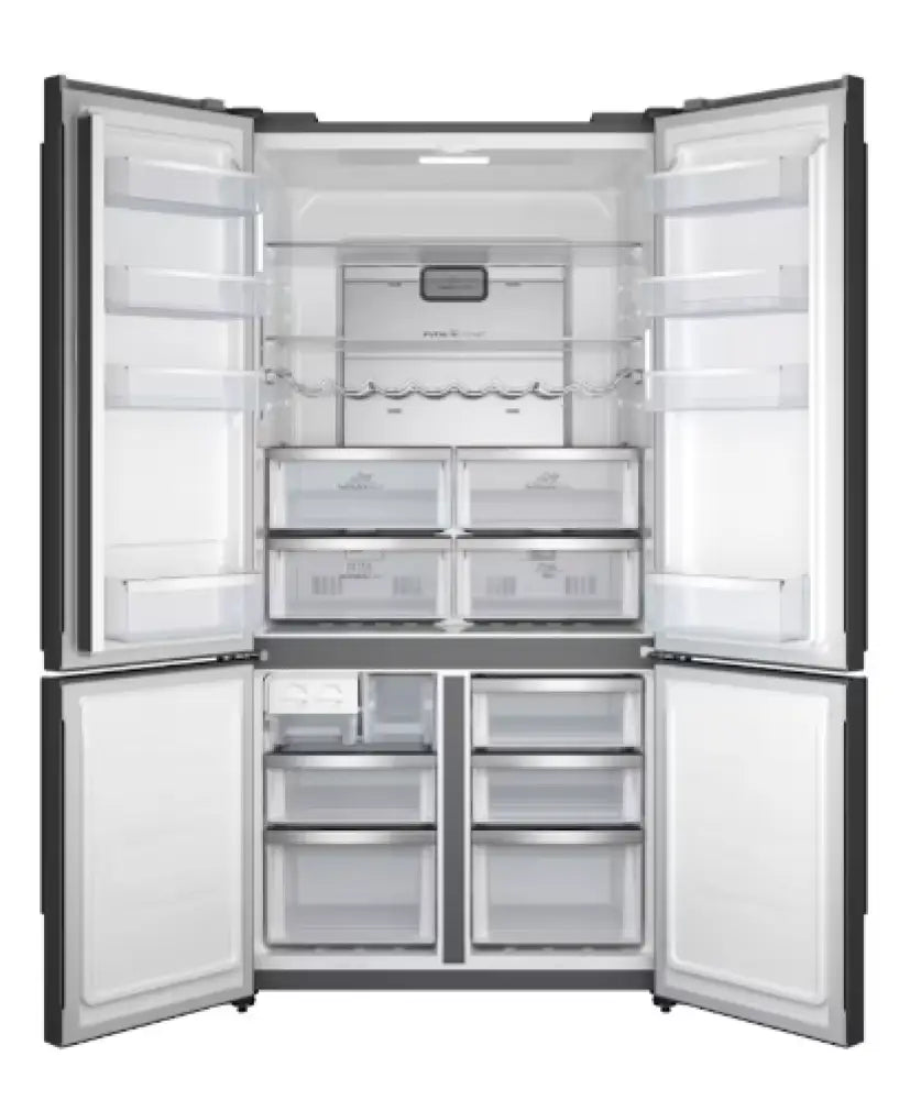 Electrolux EQE5607BA 562L UltimateTaste 700 French Door Refrigerator - Large Capacity Stainless Steel Smart Fridge with FlexCool Zone & Energy Star Certified | Perfect for Modern Kitchens & Entertaining