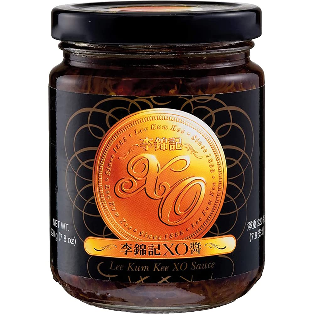 Lee Kum Kee XO Sauce 7.8oz (Pack of 1) - Premium Chinese Seafood Sauce for Stir-Fry, Noodles & Dim Sum