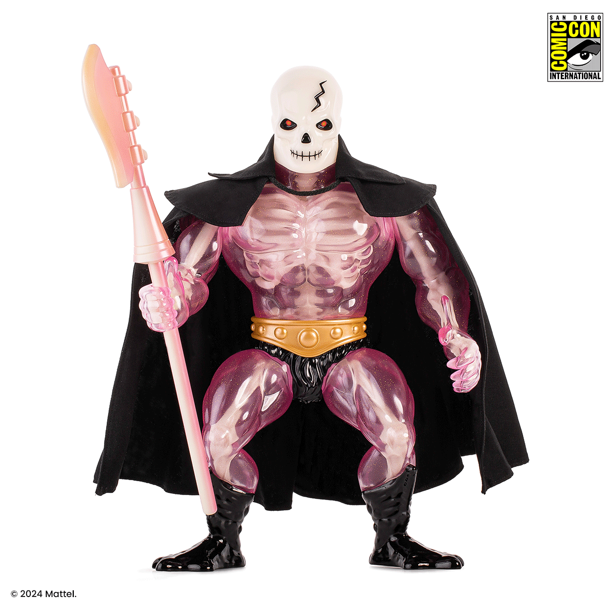Masters of the Universe Scareglow Soft Vinyl Figure - Cherry Blossom Glow in The Dark Collectible Toy | Perfect for Display, Gift Giving & He-Man Fans Collection