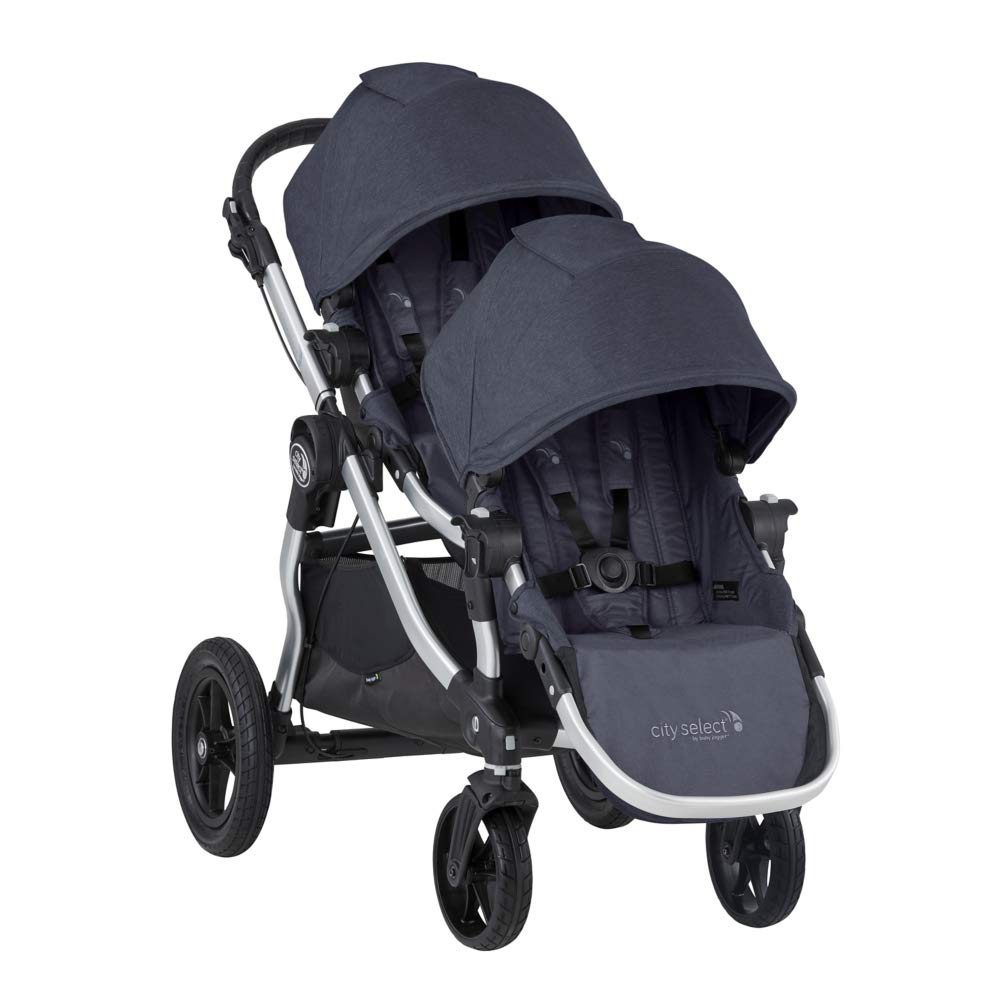 Baby Jogger City Select Single Stroller - Lightweight Aluminum Frame in Silver Carbon | Perfect for Urban Walking, Jogging & Everyday Use with Baby