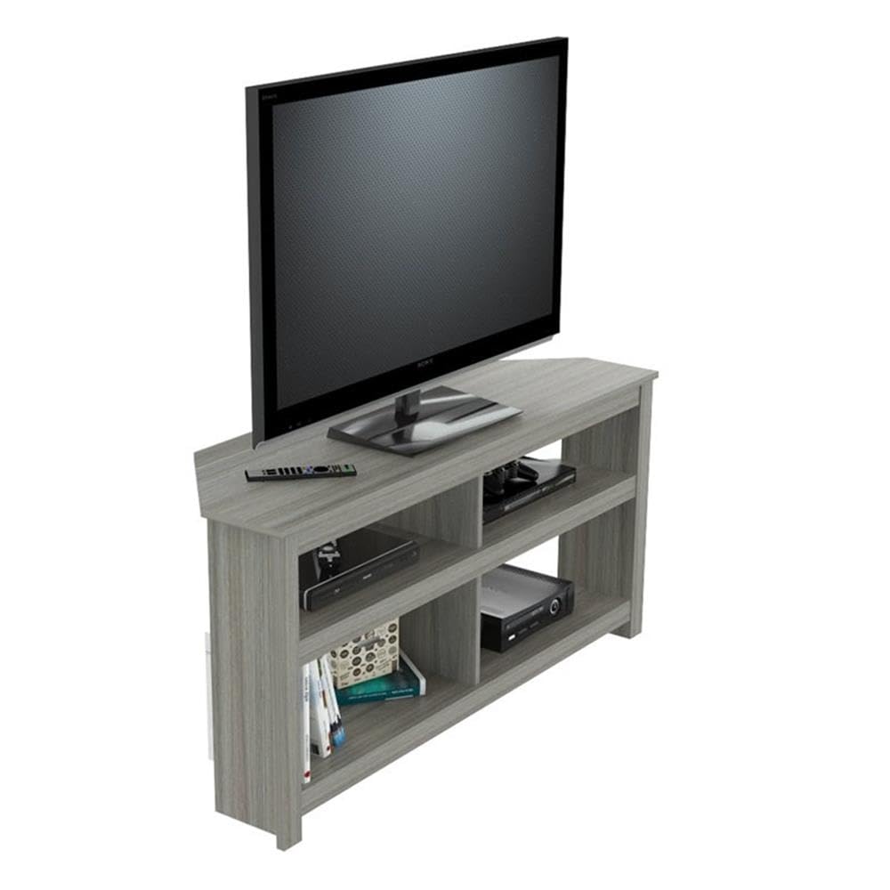 Inval MTV-17019 Corner TV Stand for Flat Screen TVs Up to 60