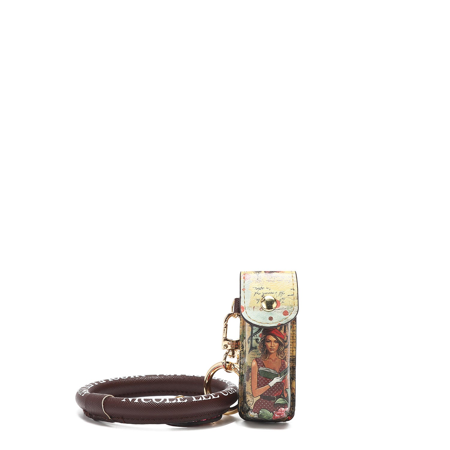 Stylish Lipstick Case Wristlet Keychain - Portable Cosmetic Holder for Women | Perfect for Travel, Parties & Everyday Use
