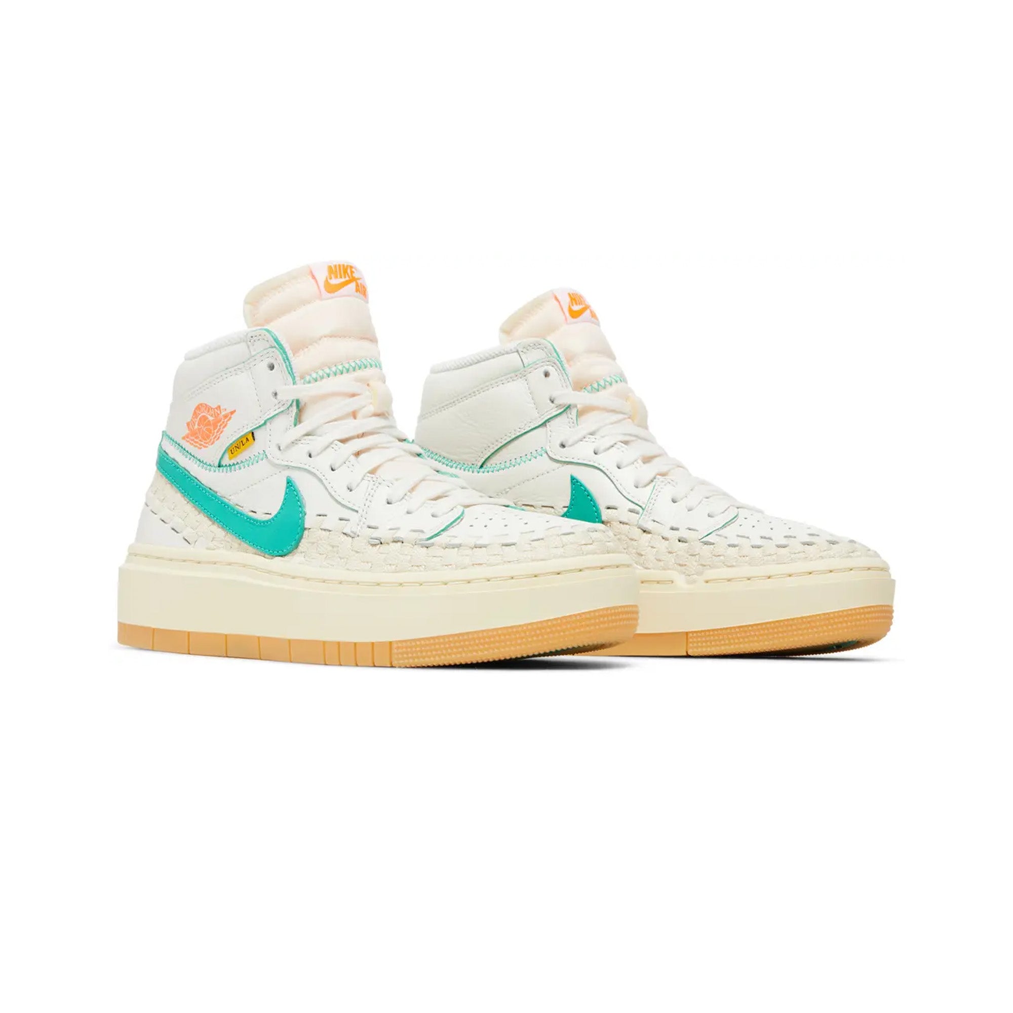 Air Jordan 1 Elevate High SP 'Union LA Bephies Beauty Supply Summer of ‘96' Women's Sneakers (2023) - Retro Basketball Shoes for Streetwear Fashion & Casual Outfits