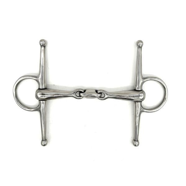 Jake Adams Elliptical Locking Full Cheek Bit - English Horse Riding Training Bit for Dressage & Jumping - Comfortable & Secure Fit for Equestrian Sports