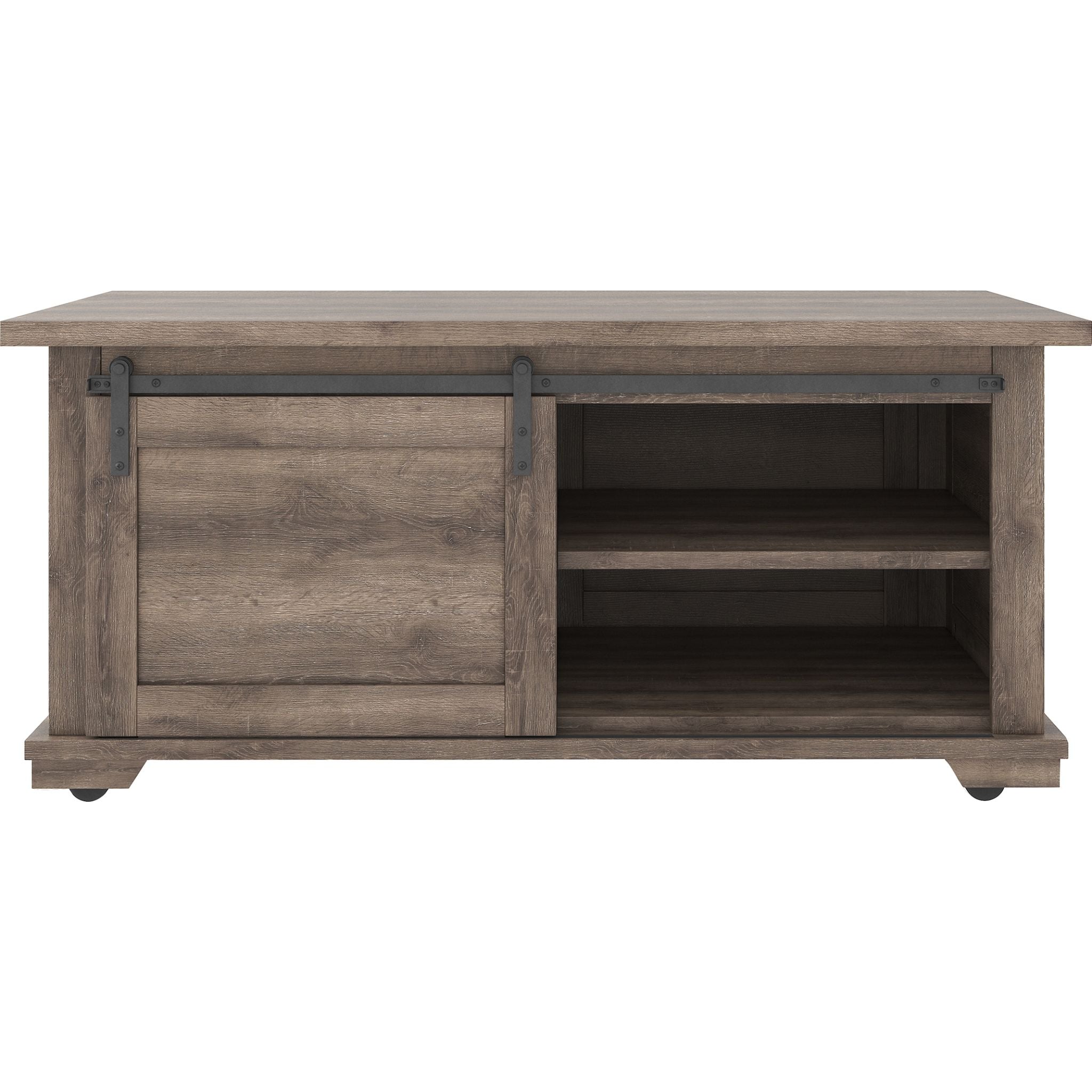 Modern Gray Arlenbry Coffee Table - Stylish Living Room Center Table for Small Spaces, Home Decor & Family Gatherings