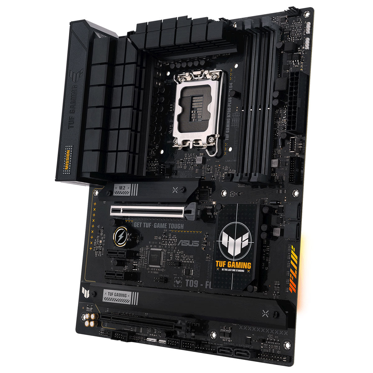 ASUS TUF GAMING B760 PLUS WIFI DDR4 ATX Motherboard - Intel LGA 1700 Socket, PCIe 5.0, Dual M.2, 2.5Gb LAN - Perfect for Gaming PCs & High-Performance Workstations