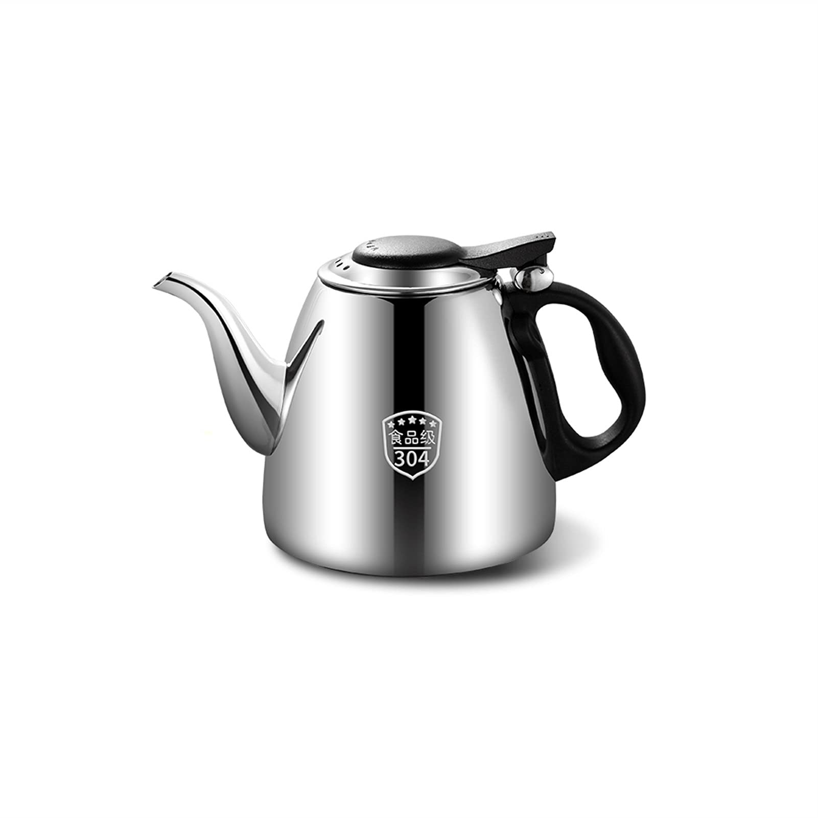 Premium 304 Stainless Steel Tea Kettle for Stove & Induction Cooktop - 1.2L Capacity - Perfect for Boiling Water, Brewing Tea, or Serving Coffee - Ideal for Home, Office & Camping Use