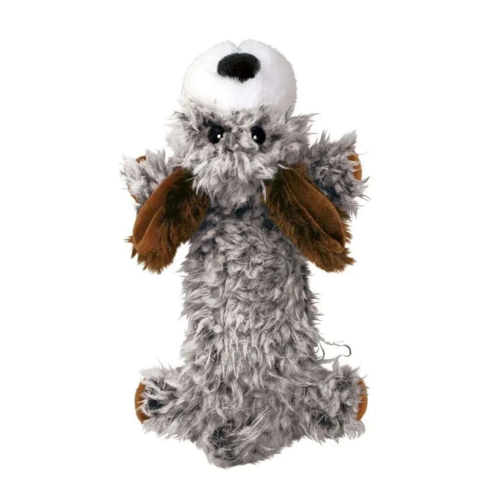 KONG Scruffs Plush Dog Toy - Large, Durable & Interactive Chew Toy for Aggressive Chewers - Perfect for Playtime, Training & Bonding with Your Dog