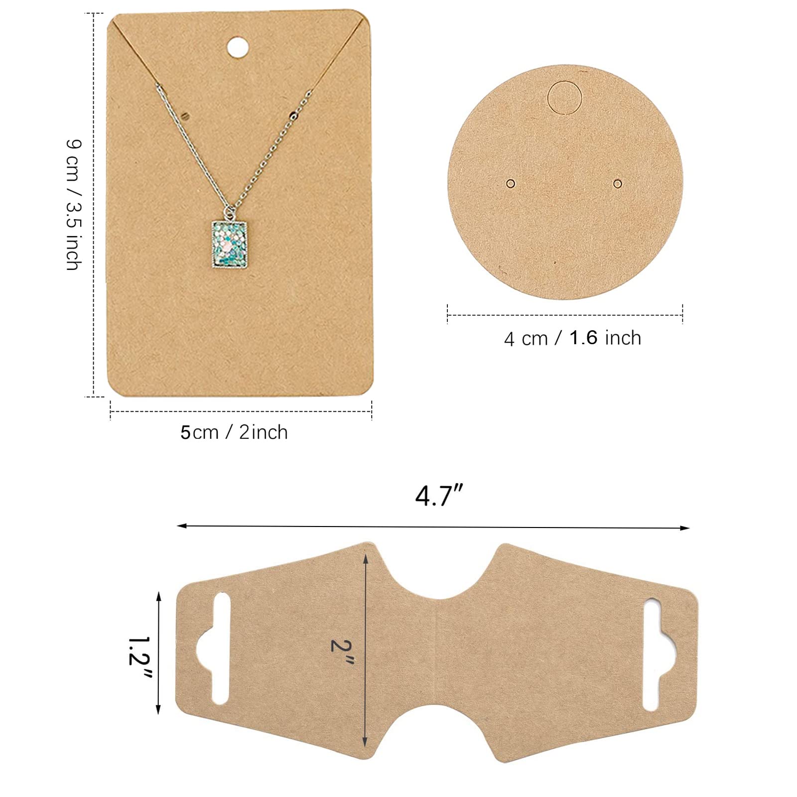 Custom Earring Display Cards & Necklace Hanging Cards - Jewelry Packaging & Retail Display for Boutiques, Craft Shows & Online Stores