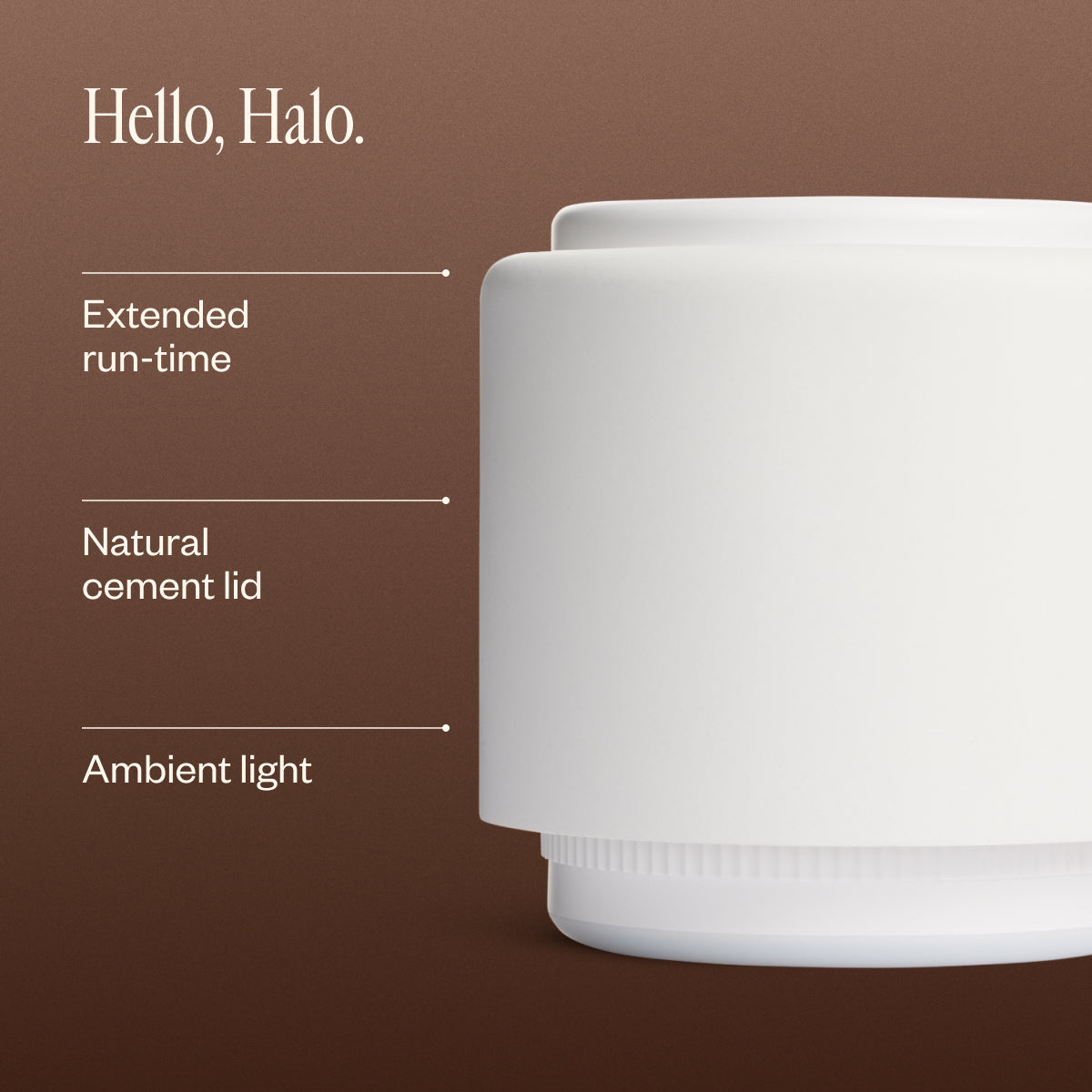 Aroma Halo Ultrasonic Essential Oil Diffuser - Perfect for Home, Office, Yoga & Spa Relaxation