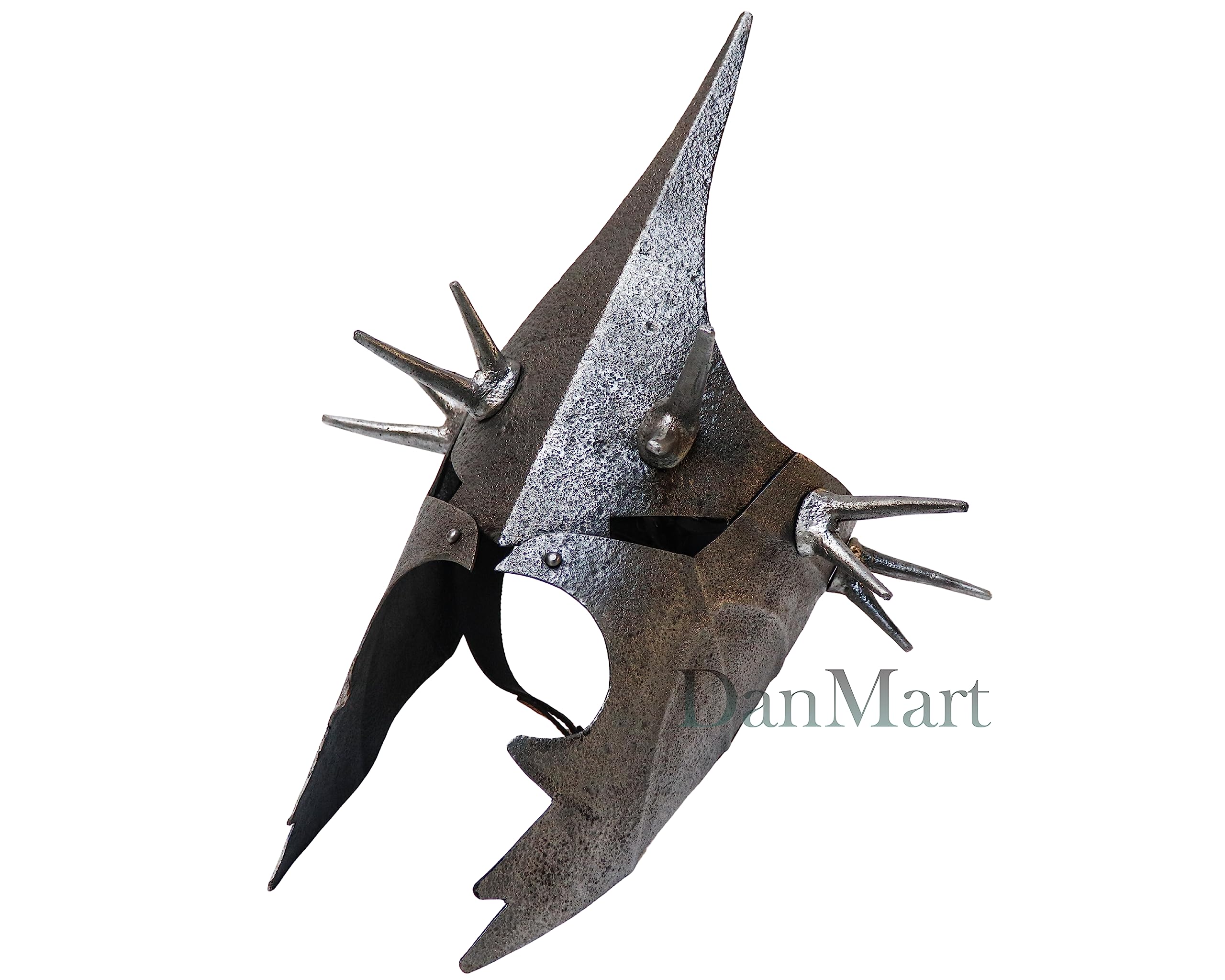 Handmade Nazgul Witch King Helmet - Lord of the Rings Inspired Cosplay & Halloween Costume Accessory for Fantasy Lovers - Perfect for Themed Parties, Comic Con, and Movie Reenactments