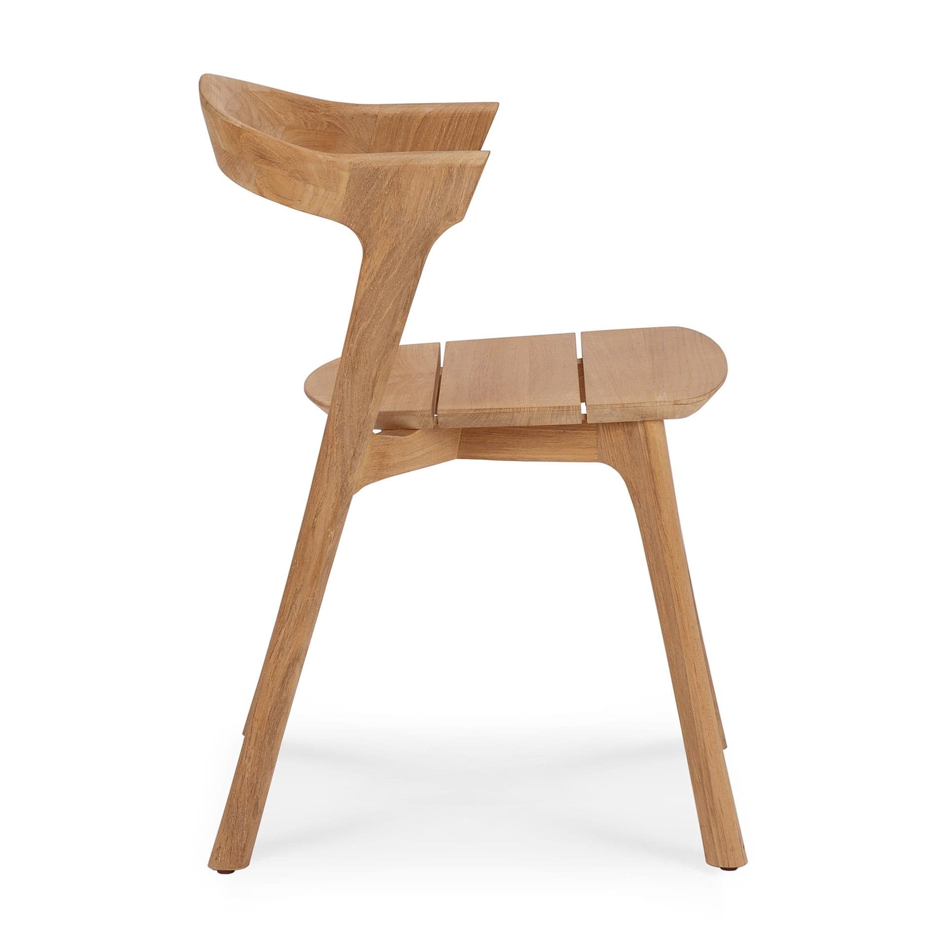 Premium Teak Outdoor Dining Chair - Weather-Resistant & Durable Patio Furniture for Garden, Poolside & Backyard Dining