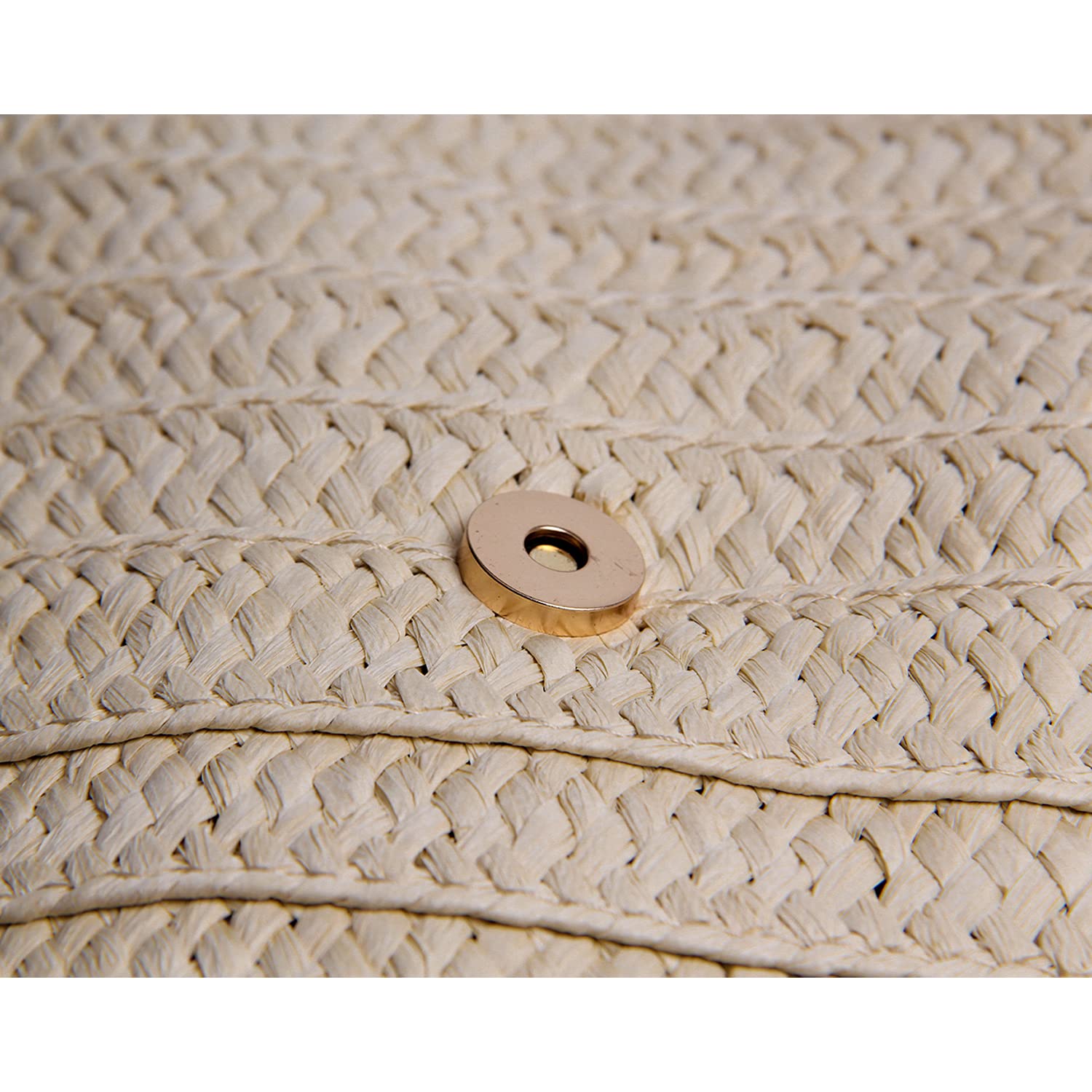 Women's Woven Straw Clutch Purse - Summer Beach Bag & Envelope Handbag for Parties, Weddings & Vacation Accessories